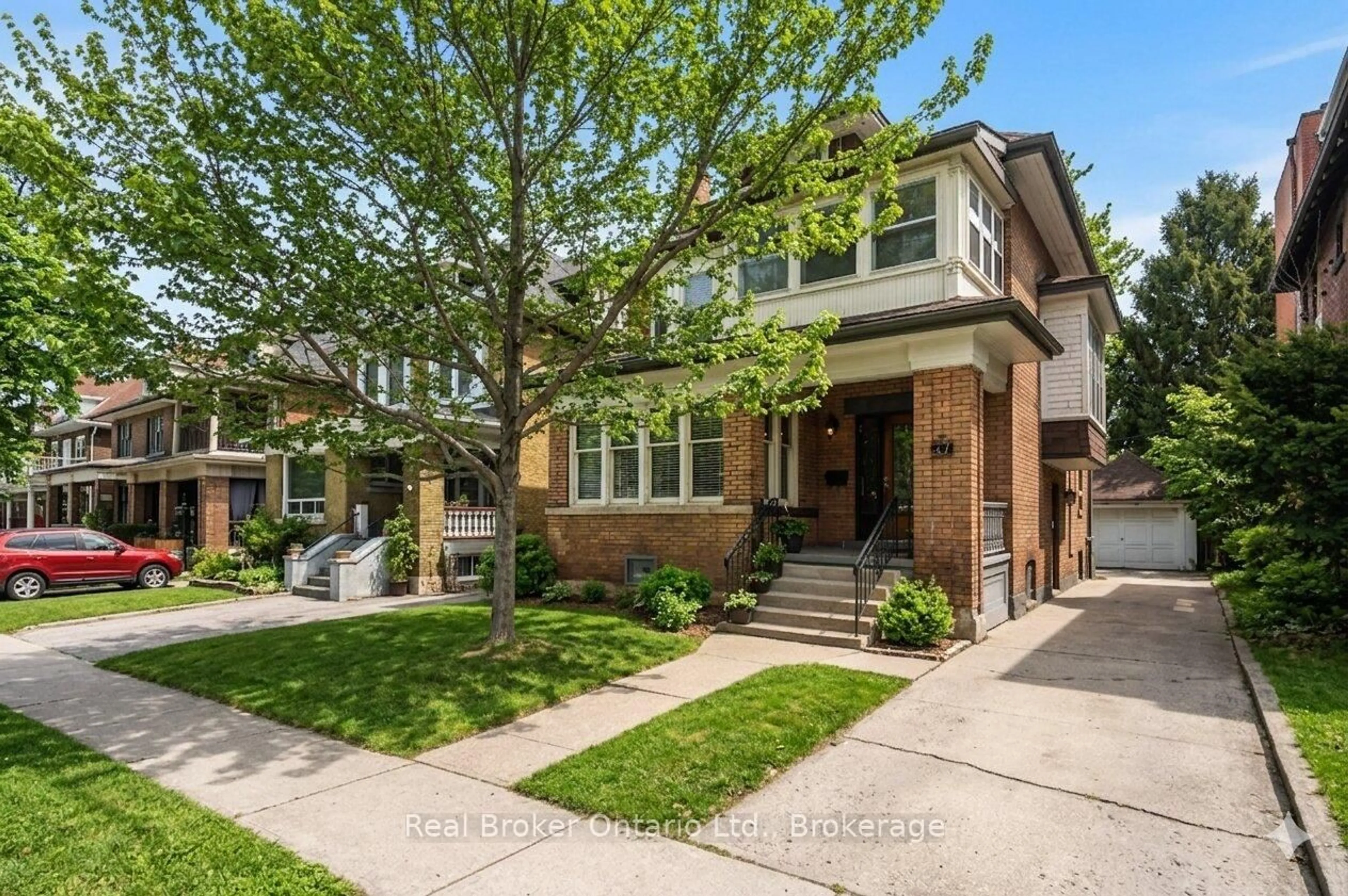 Home with brick exterior material, street for 77 Proctor Blvd, Hamilton Ontario L8M 2M5