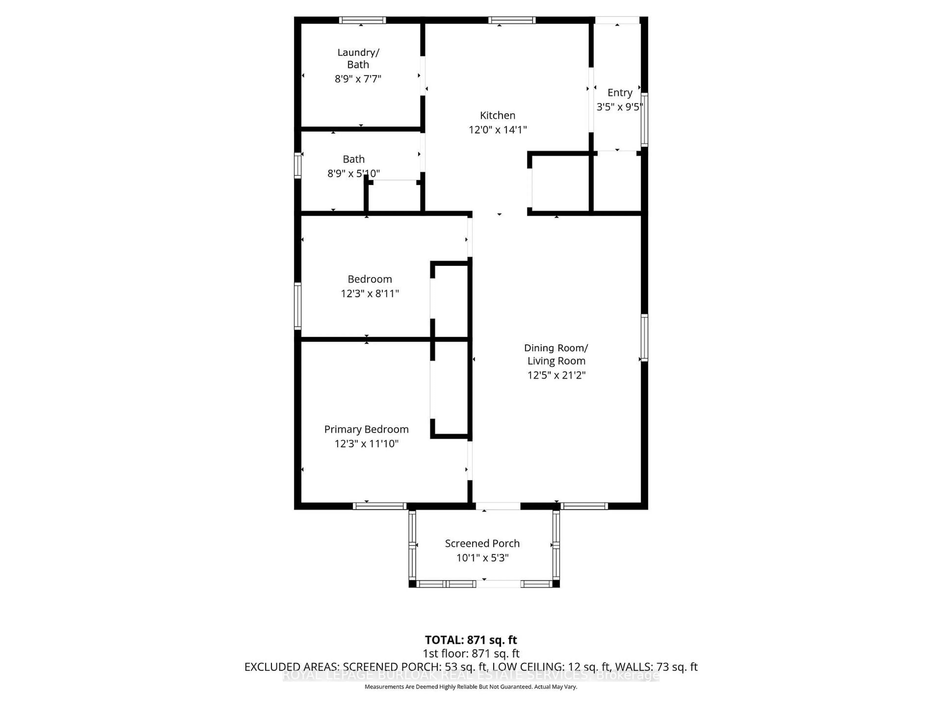 Floor plan for 291 Park Ave, Brantford Ontario N3S 5L2