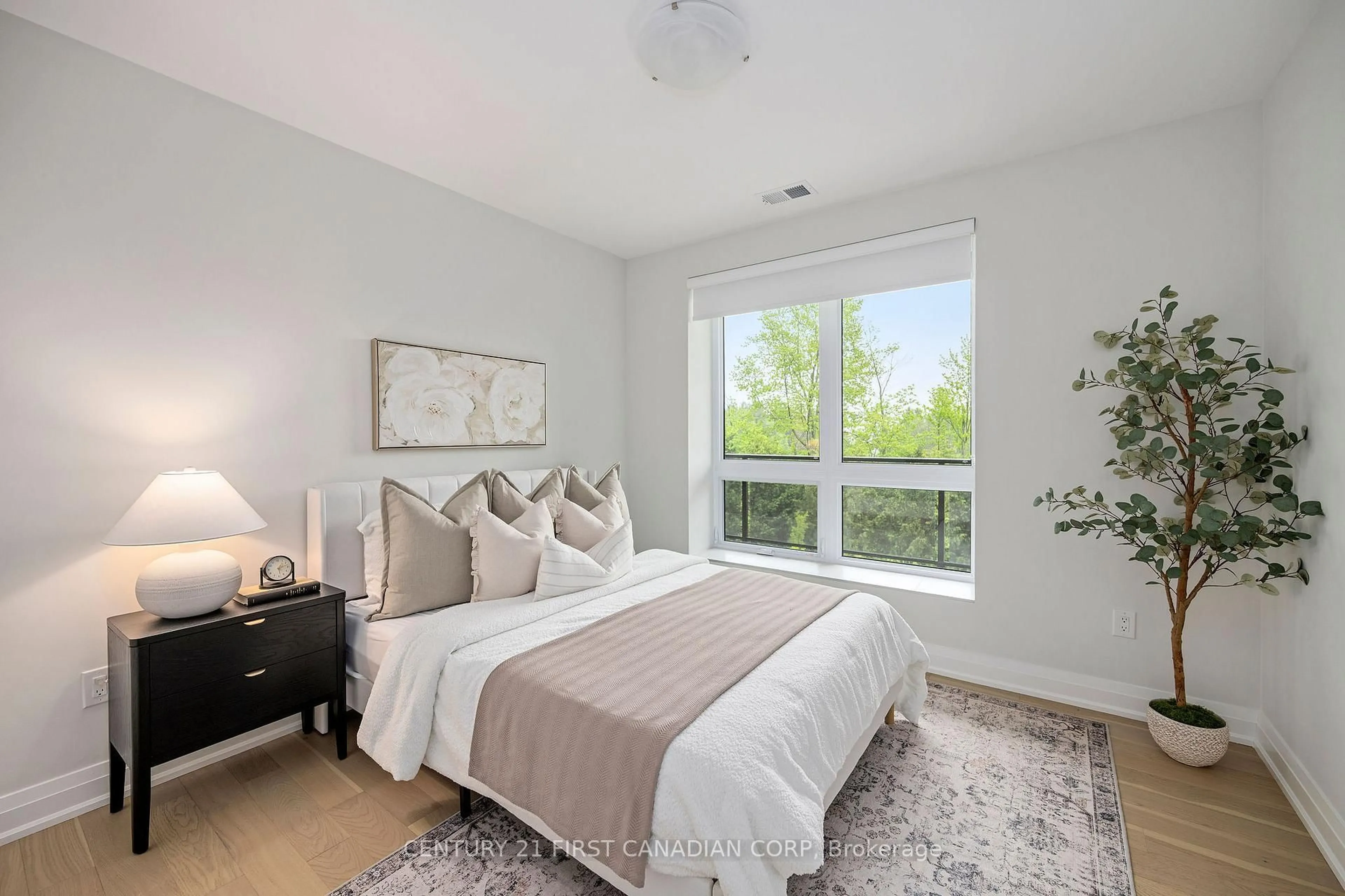 Bedroom with bed, unknown for 1975 Fountain Grass Dr #204, London South Ontario N6K 0M3