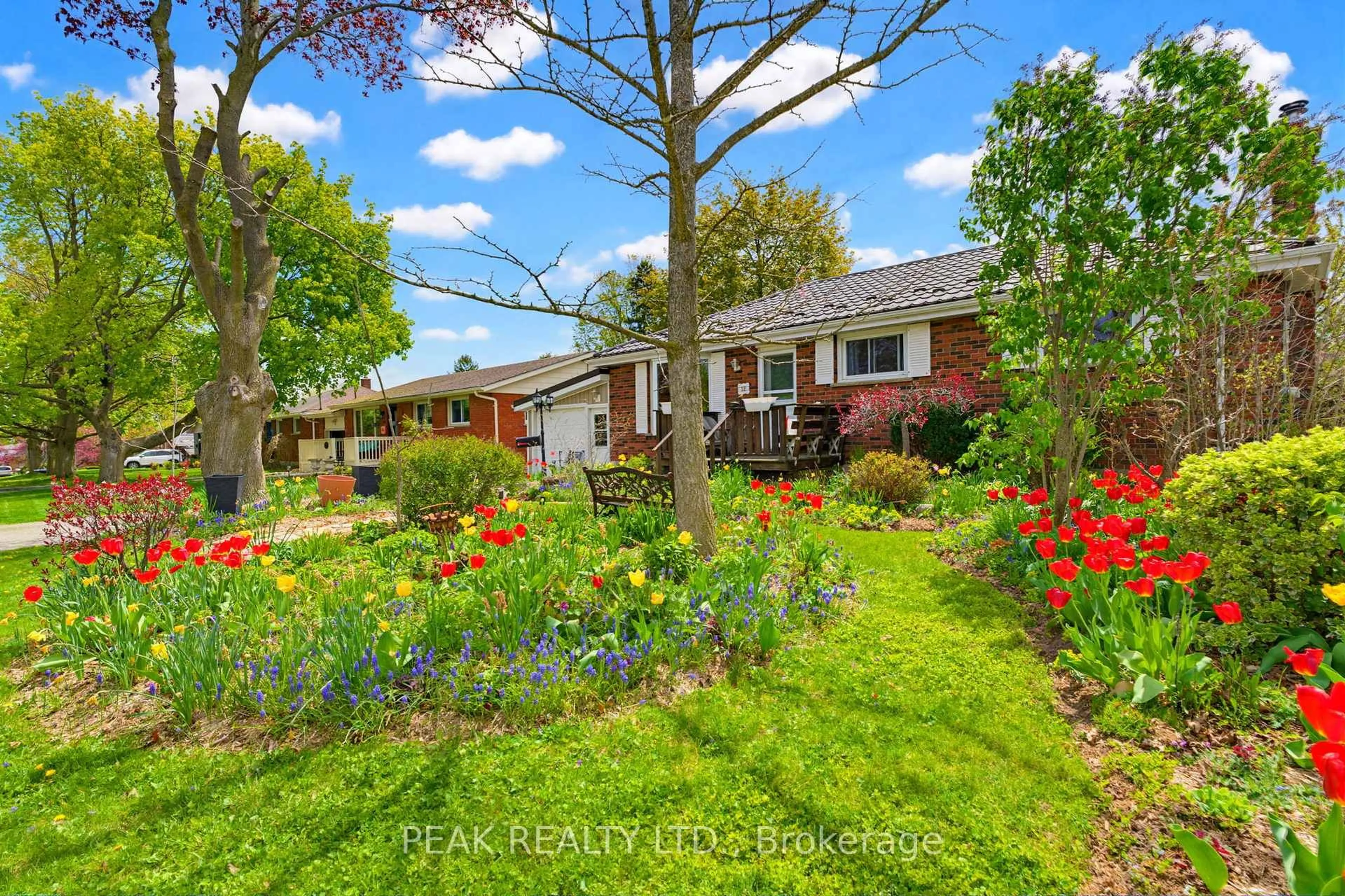 A pic from outside/outdoor area/front of a property/back of a property/a pic from drone, street for 12 Mccammon St, Brant Ontario N3L 1V9