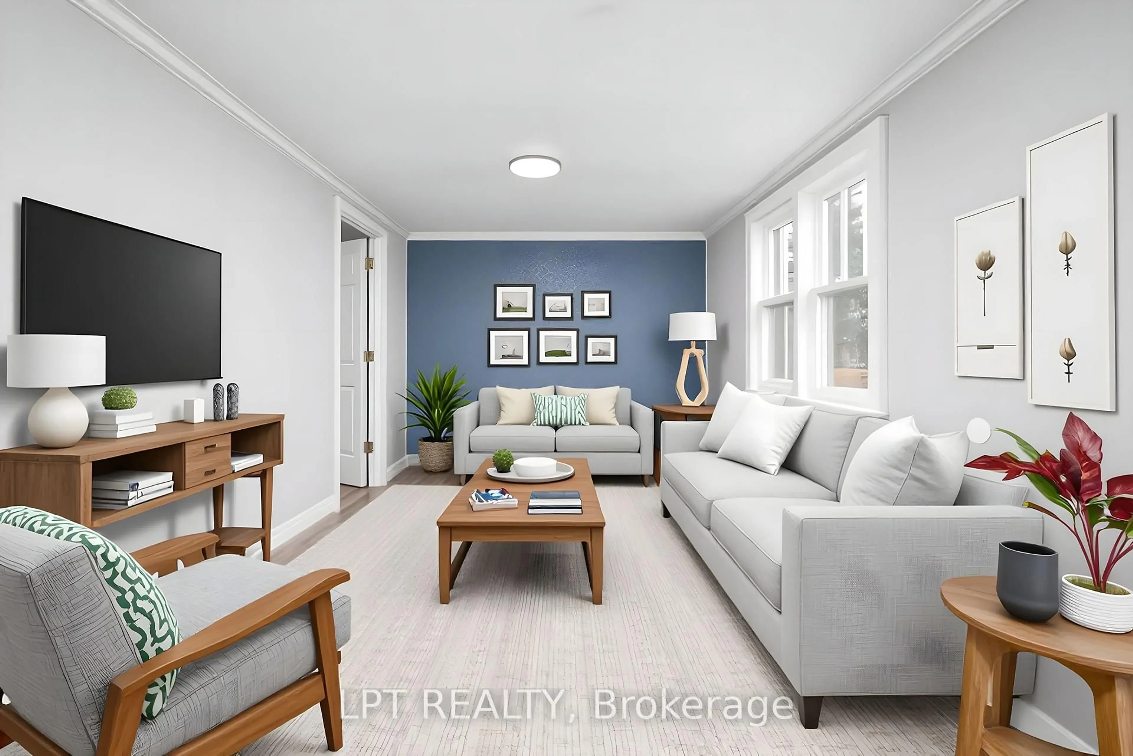 Living room with furniture, unknown for 46 Young St, Maynooth Ontario K0L 2S0