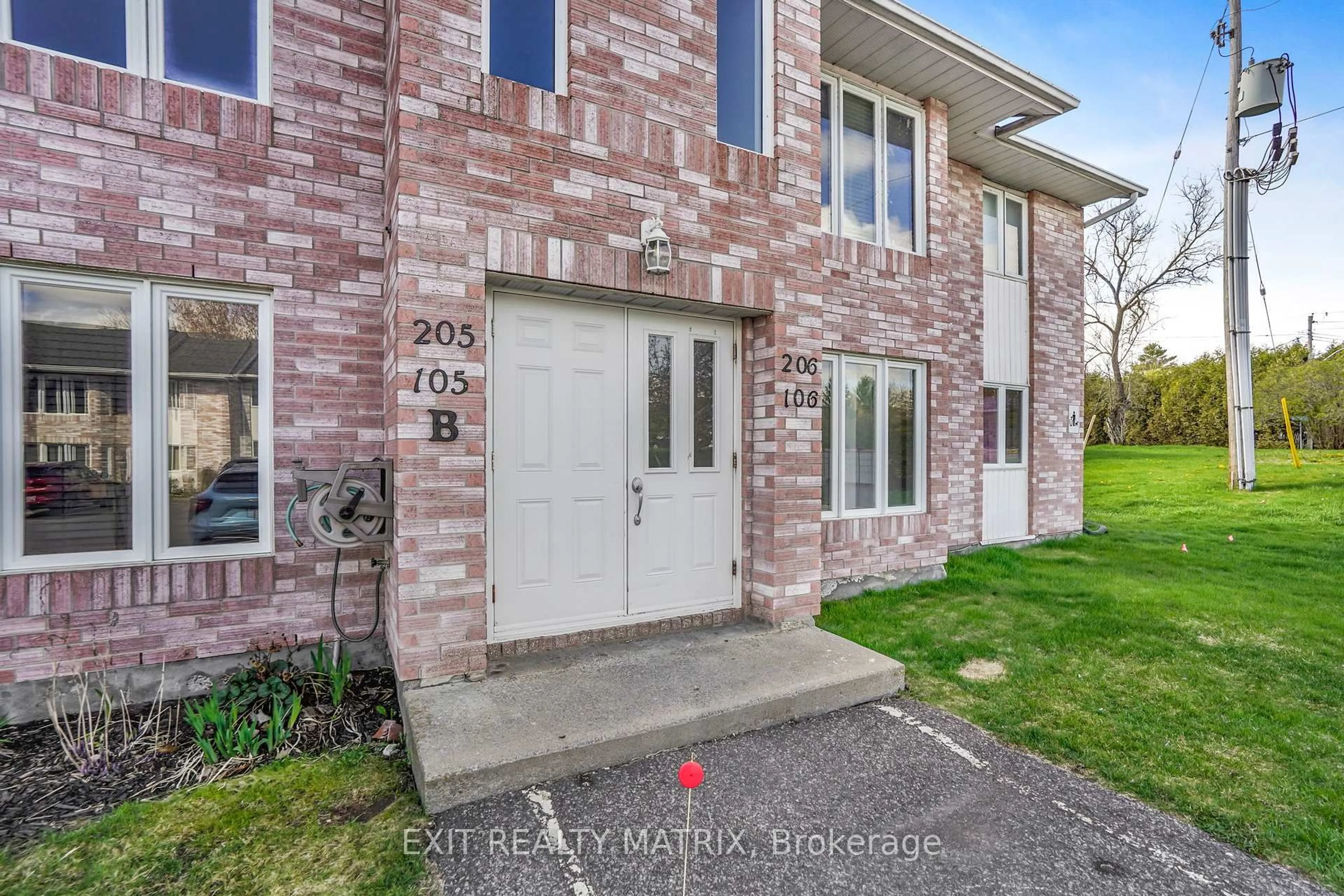 Home with brick exterior material, street for 185 Du Comte Rte #205B, Alfred and Plantagenet Ontario K0B 1L0