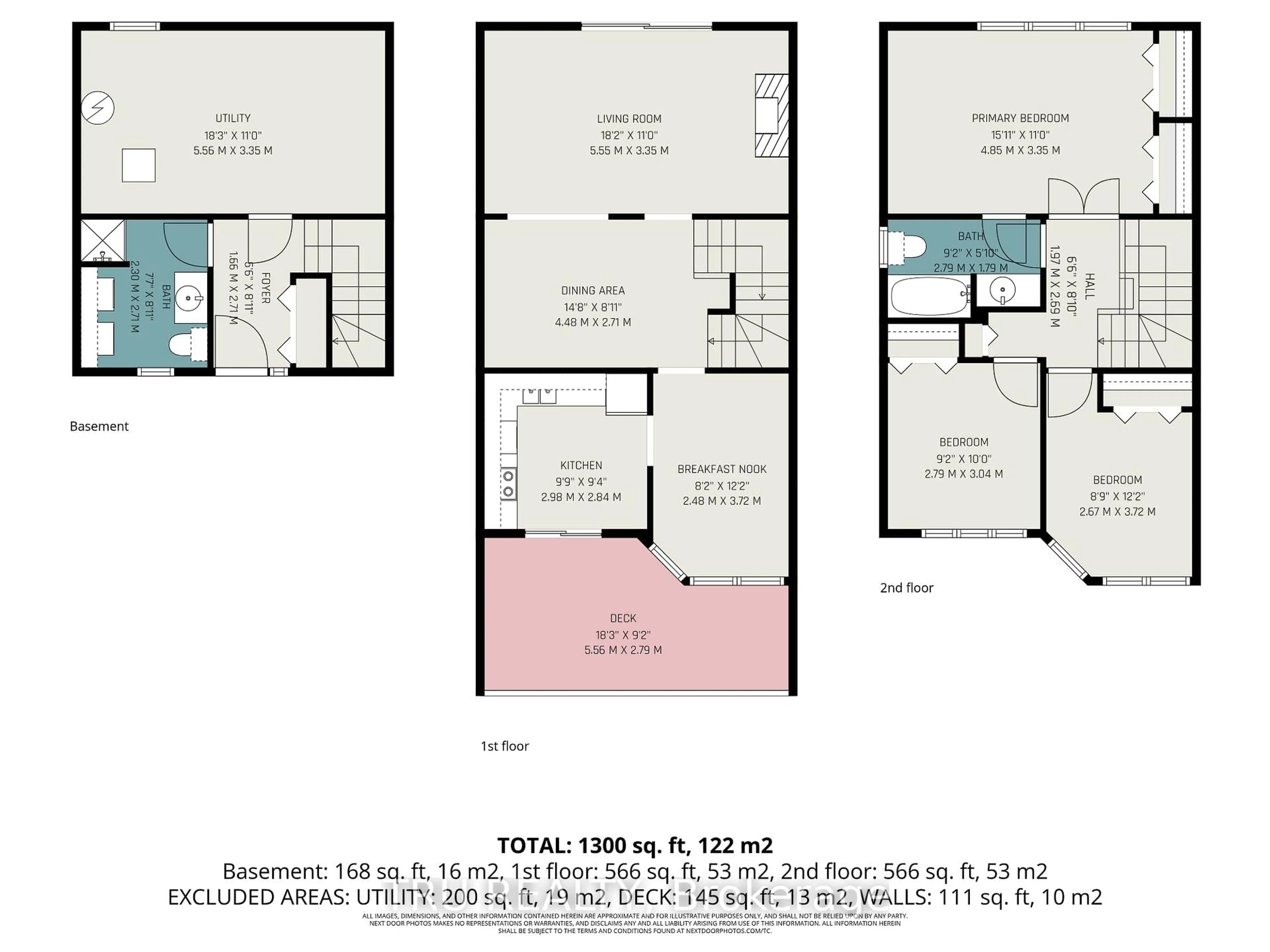 Floor plan for 1120 Chimney Hill Way, Ottawa Ontario K1J 8Z6