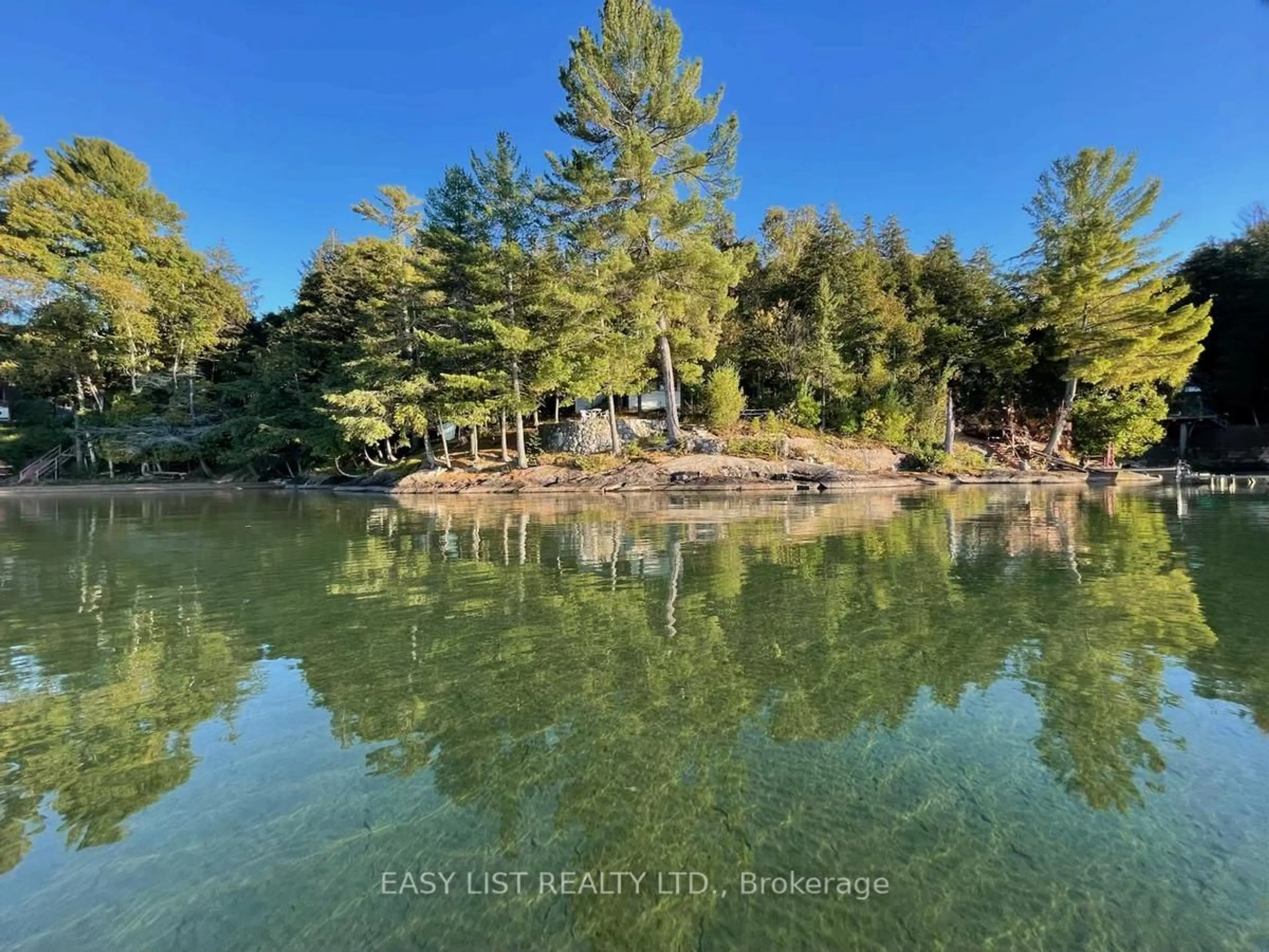 A pic from outside/outdoor area/front of a property/back of a property/a pic from drone, water/lake/river/ocean view for 16304A 17 Highway, Huron Shores Ontario P0R 1H0