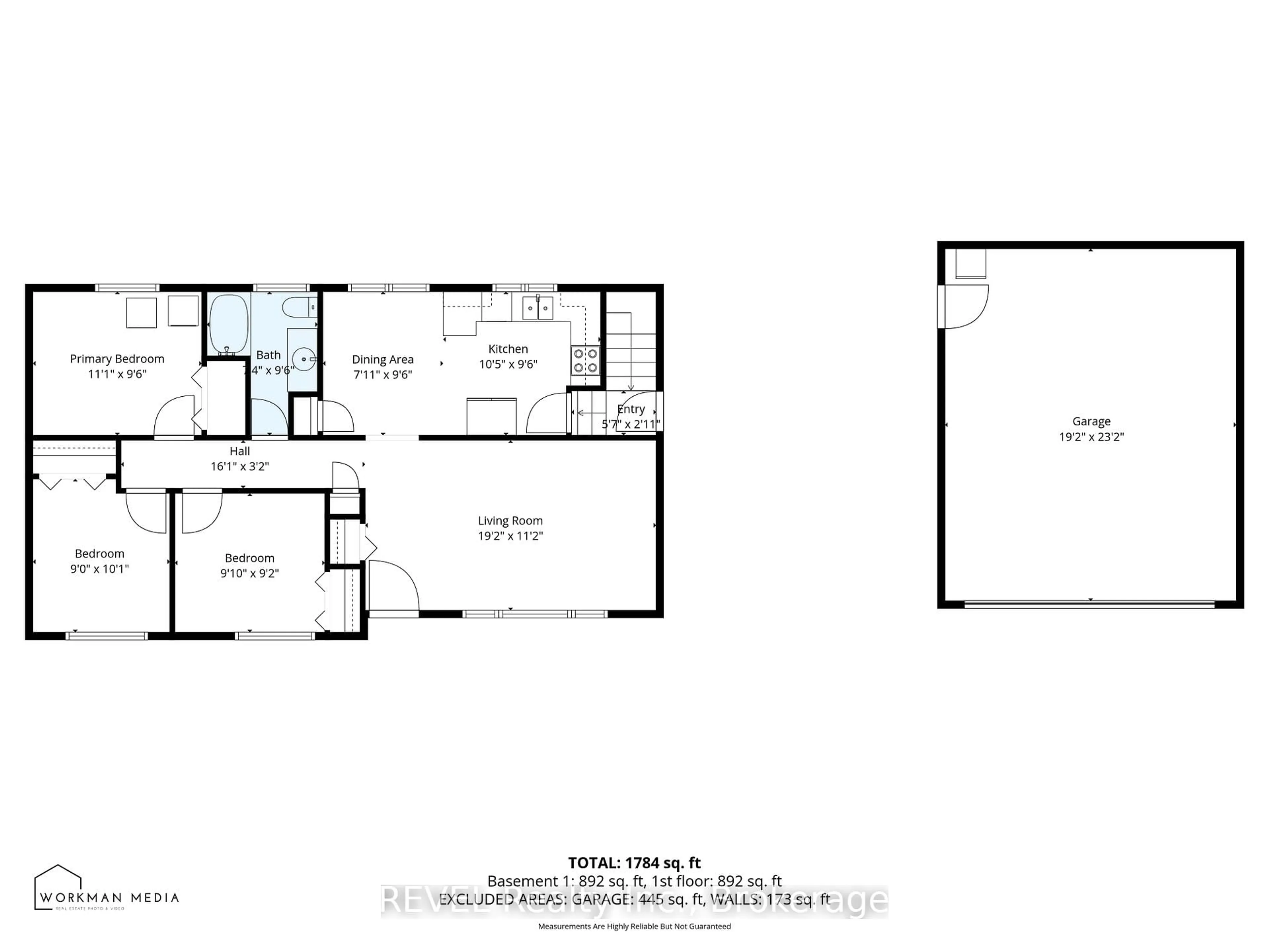 Floor plan for 8257 Post Rd, Niagara Falls Ontario L2H 2E5