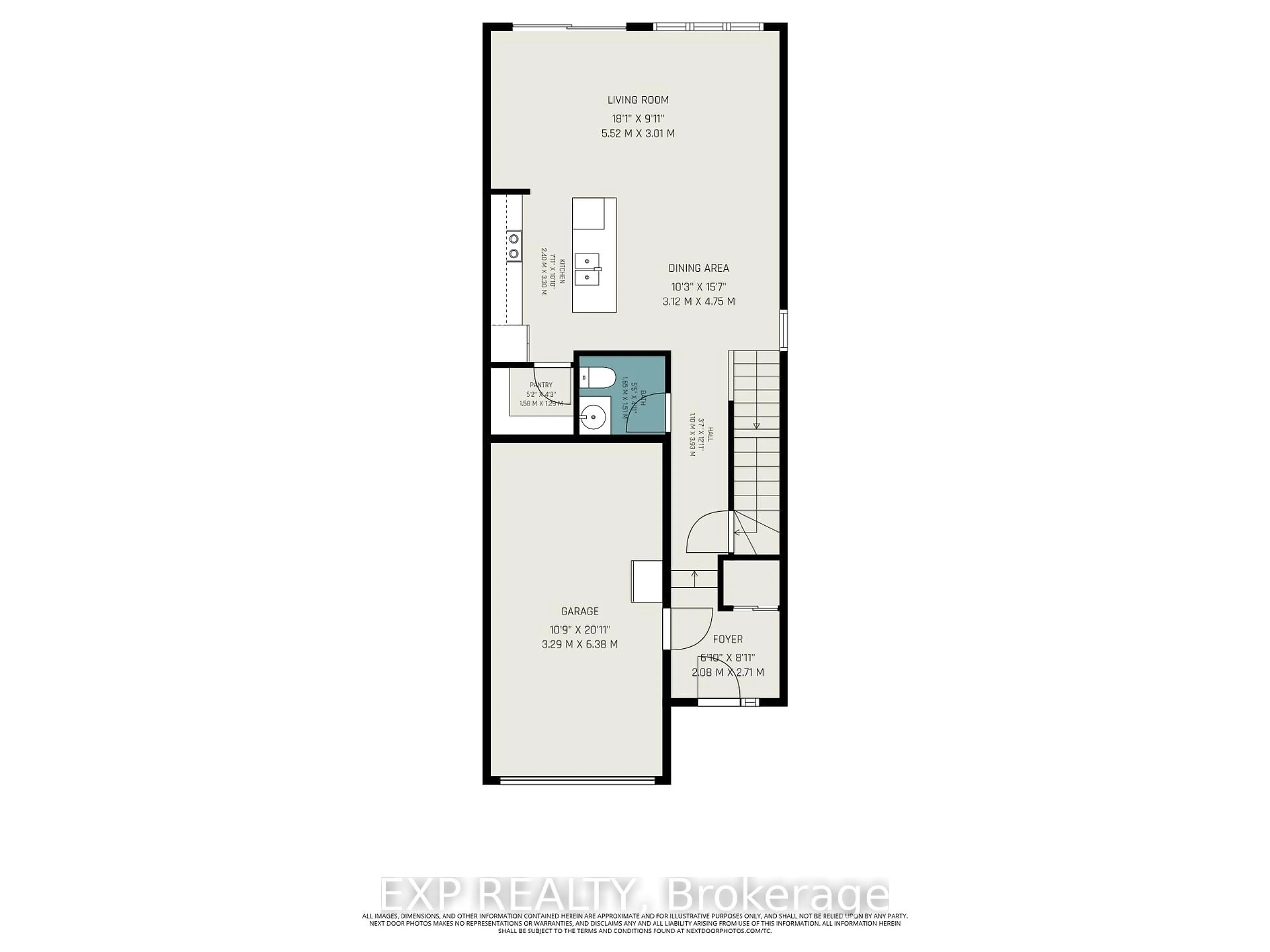 Floor plan for 78 Rallidale St, Ottawa Ontario K1X 0G7