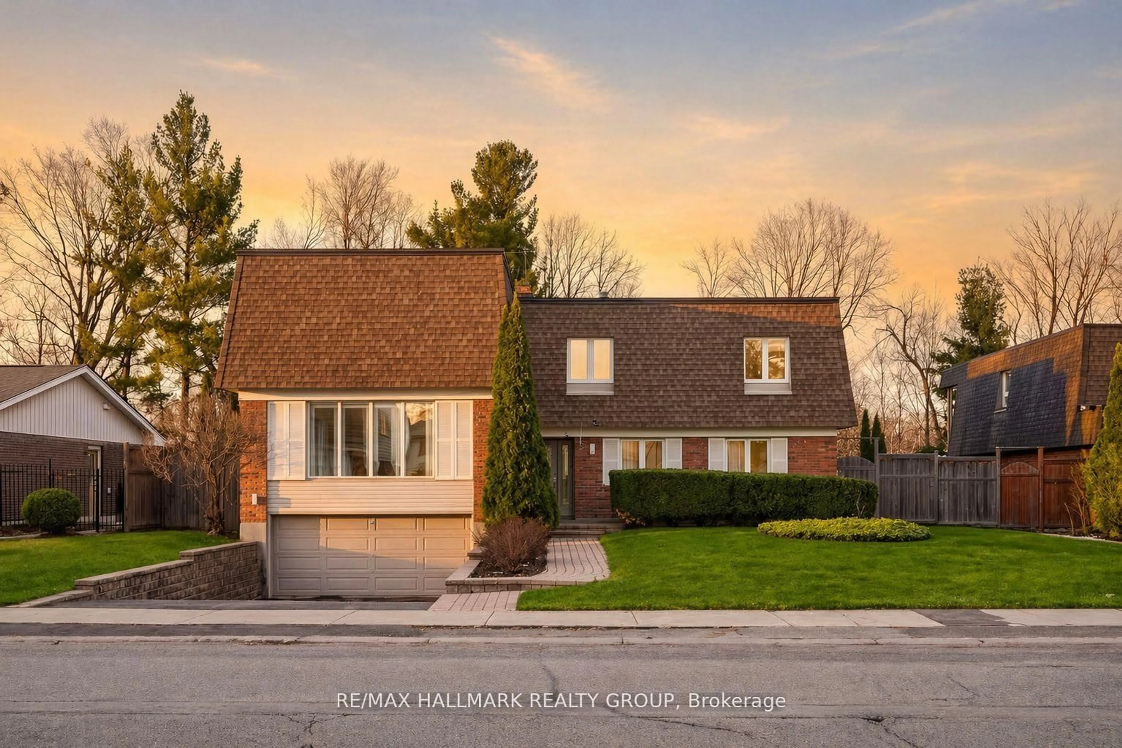 Home with brick exterior material, street for 23 Riverbrook Rd, Ottawa Ontario K2H 7W7