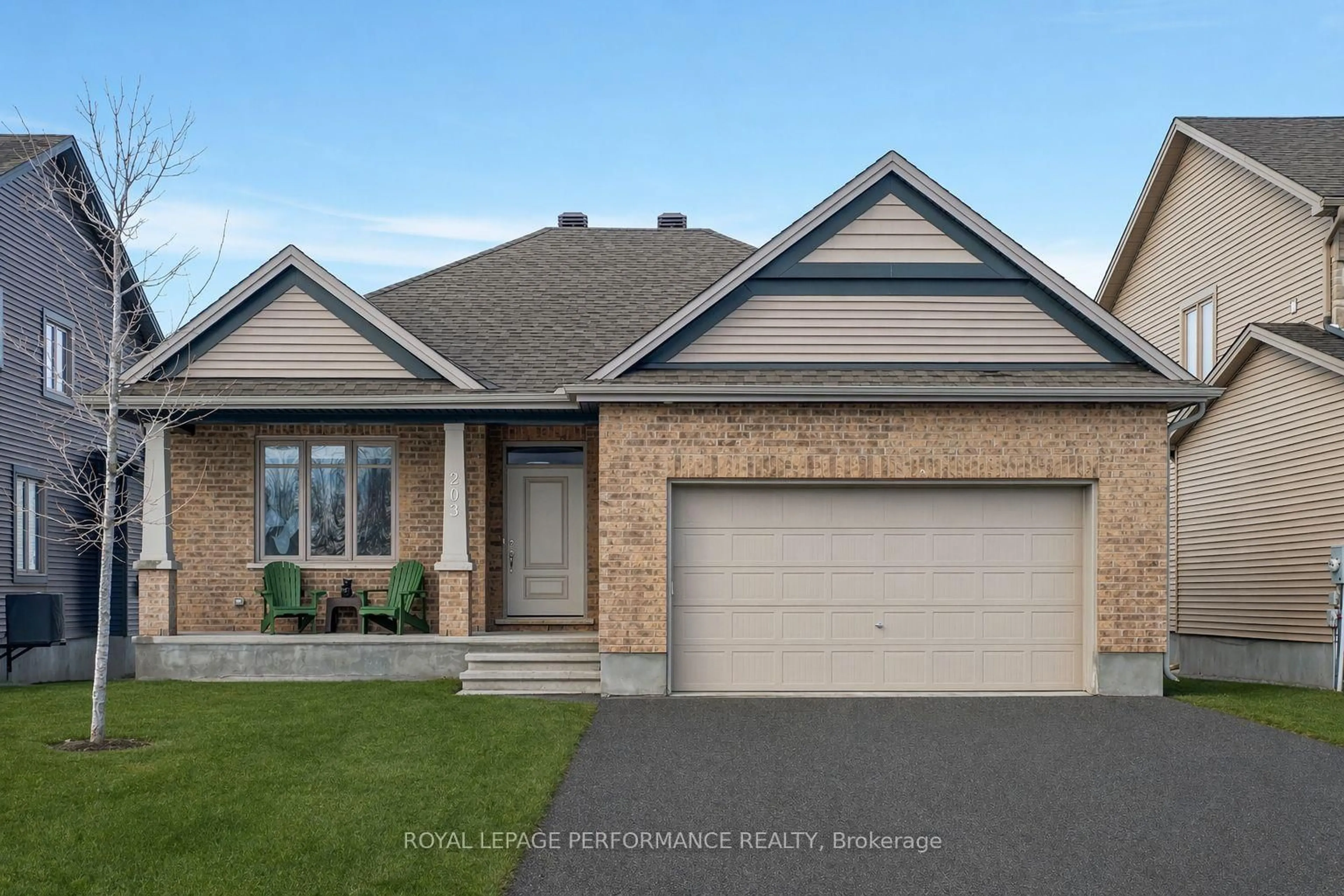 Home with brick exterior material, street for 203 Station Tr, Russell Ontario K4R 0C9