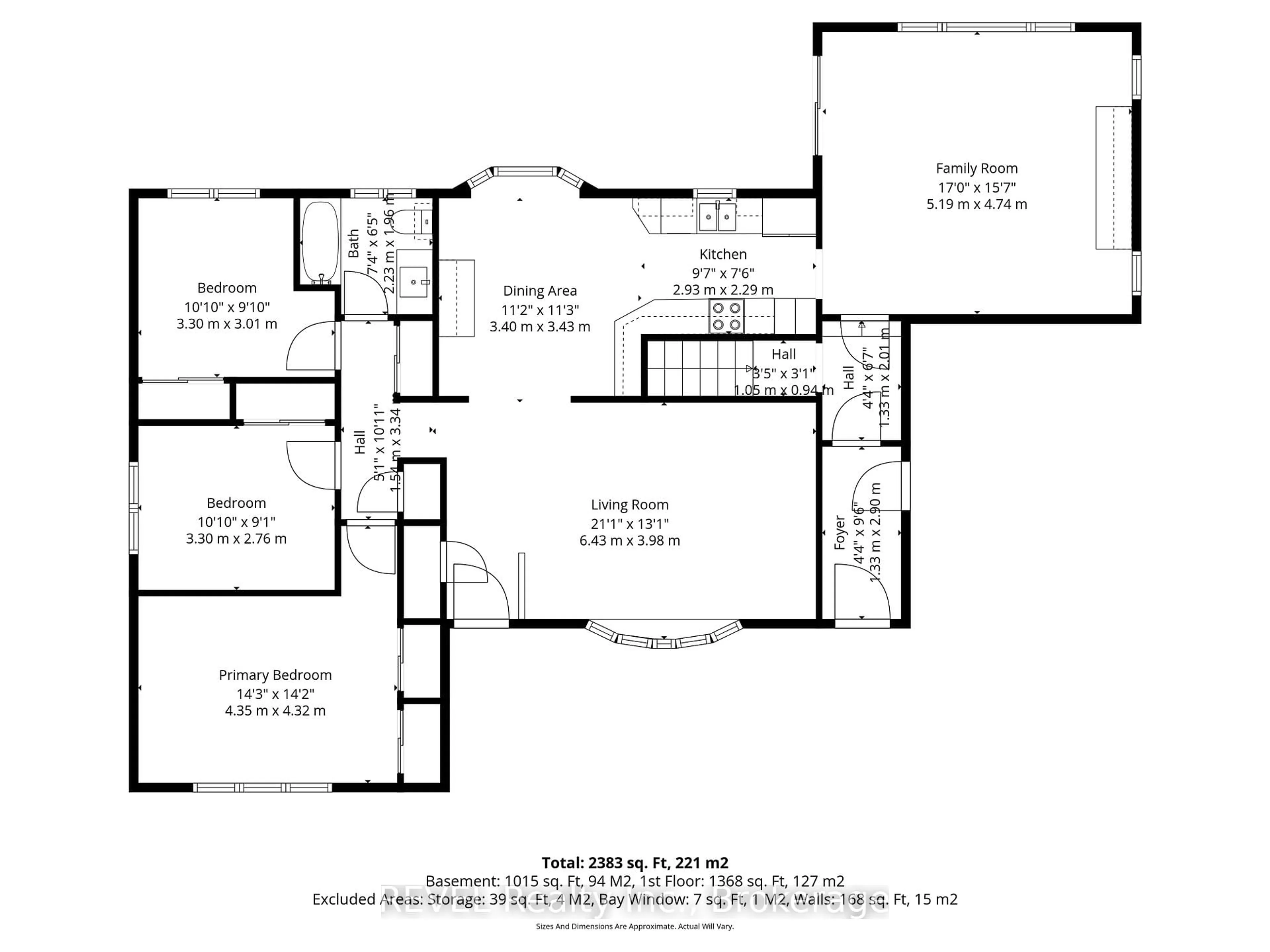 Floor plan for 6 Harcove St, St. Catharines Ontario L2N 1W8