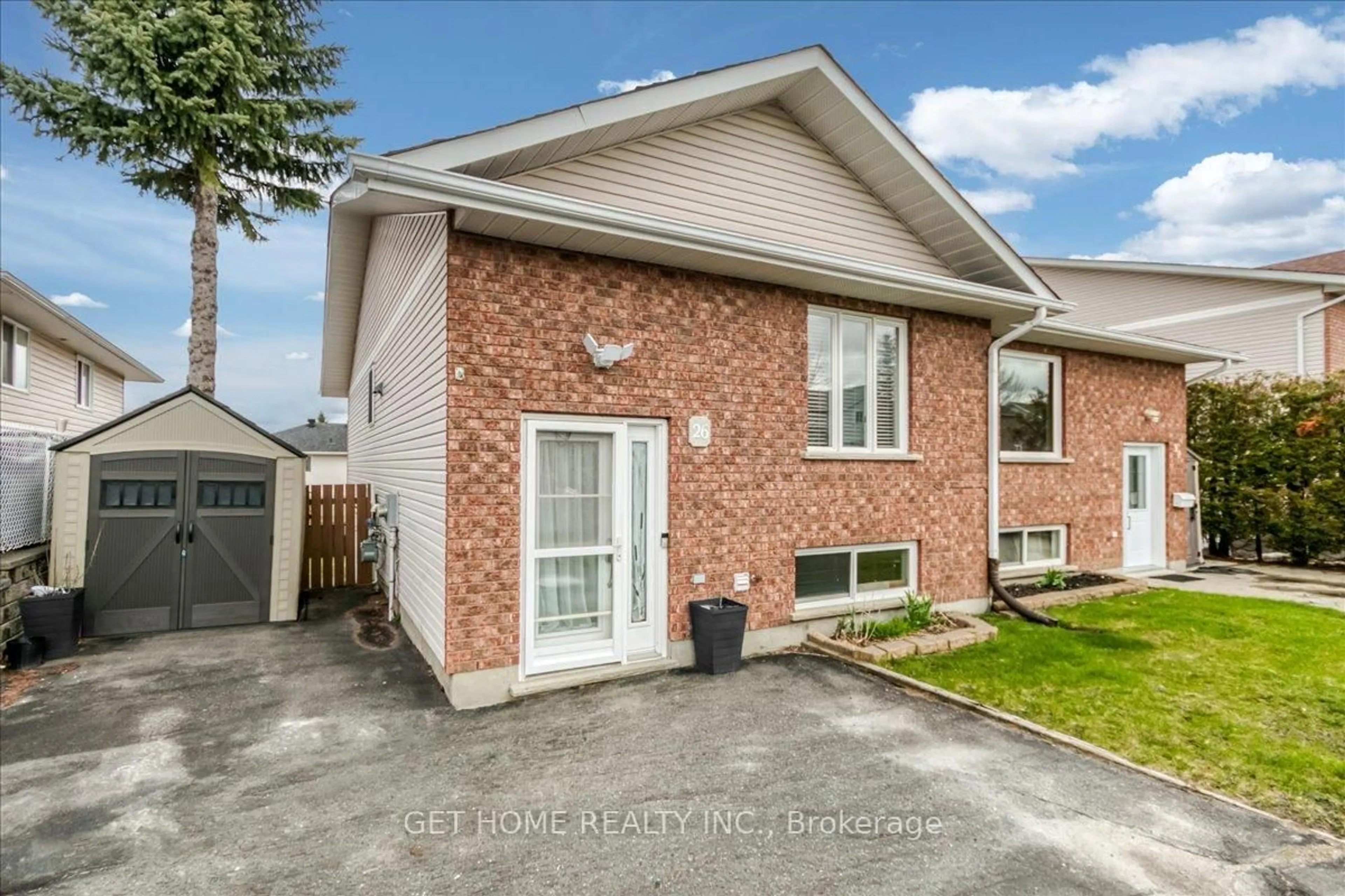 Home with brick exterior material, street for 26 Oakdale St, Greater Sudbury Ontario P3L 1L9