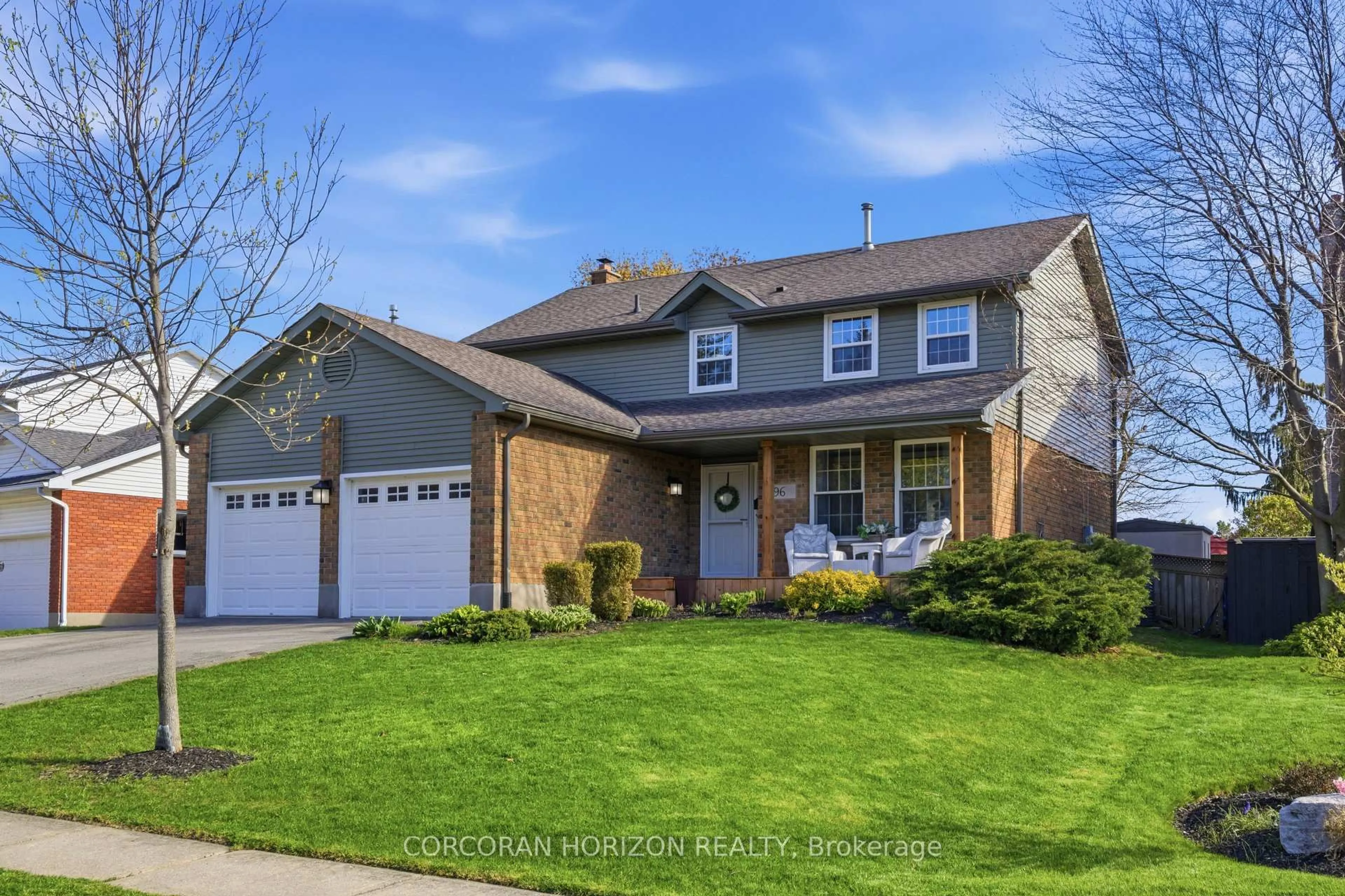 Home with vinyl exterior material, street for 96 Gordon St, Cambridge Ontario N1S 4K8