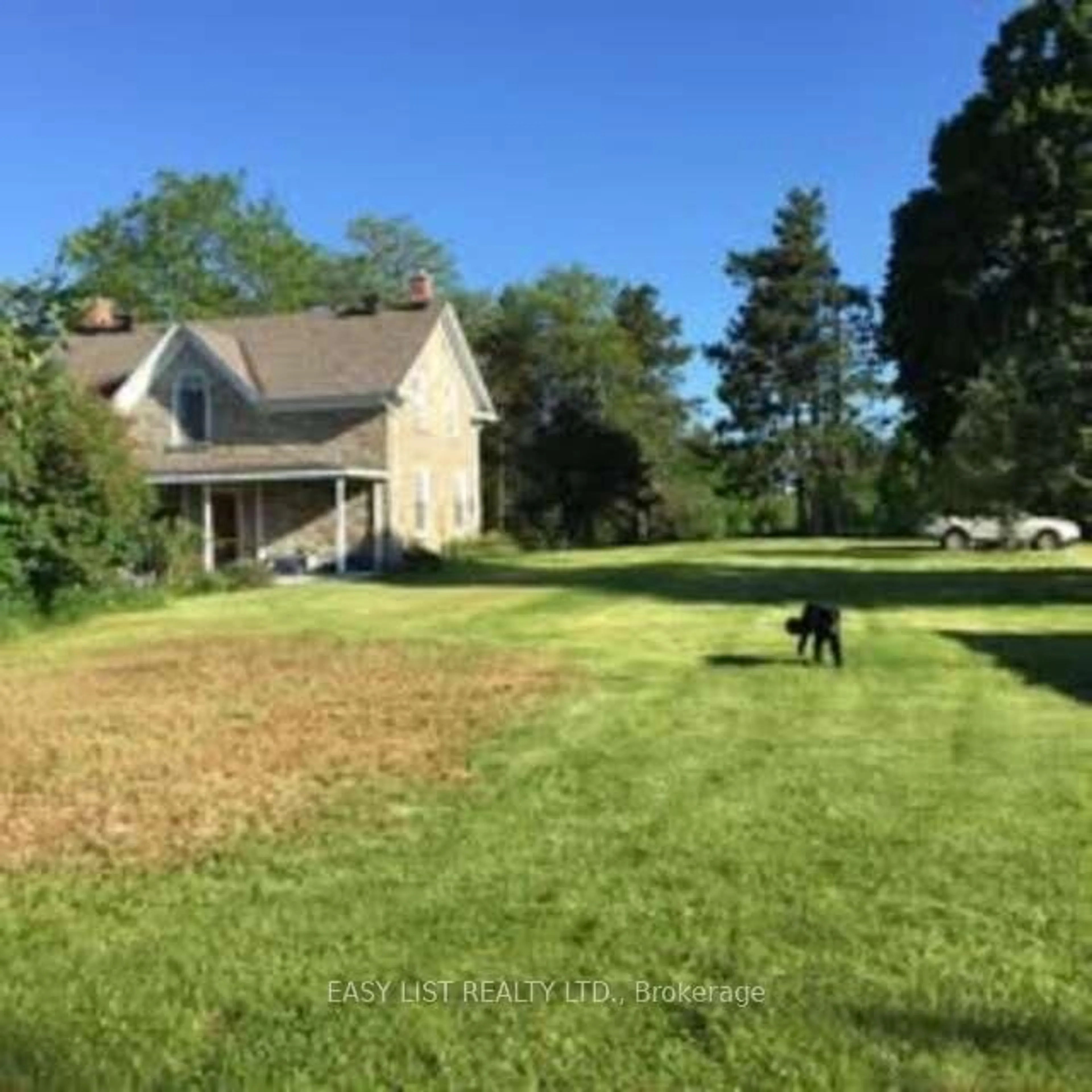 A pic from outside/outdoor area/front of a property/back of a property/a pic from drone, unknown for 69 12th Concession, Frontenac Ontario K0G 0A5