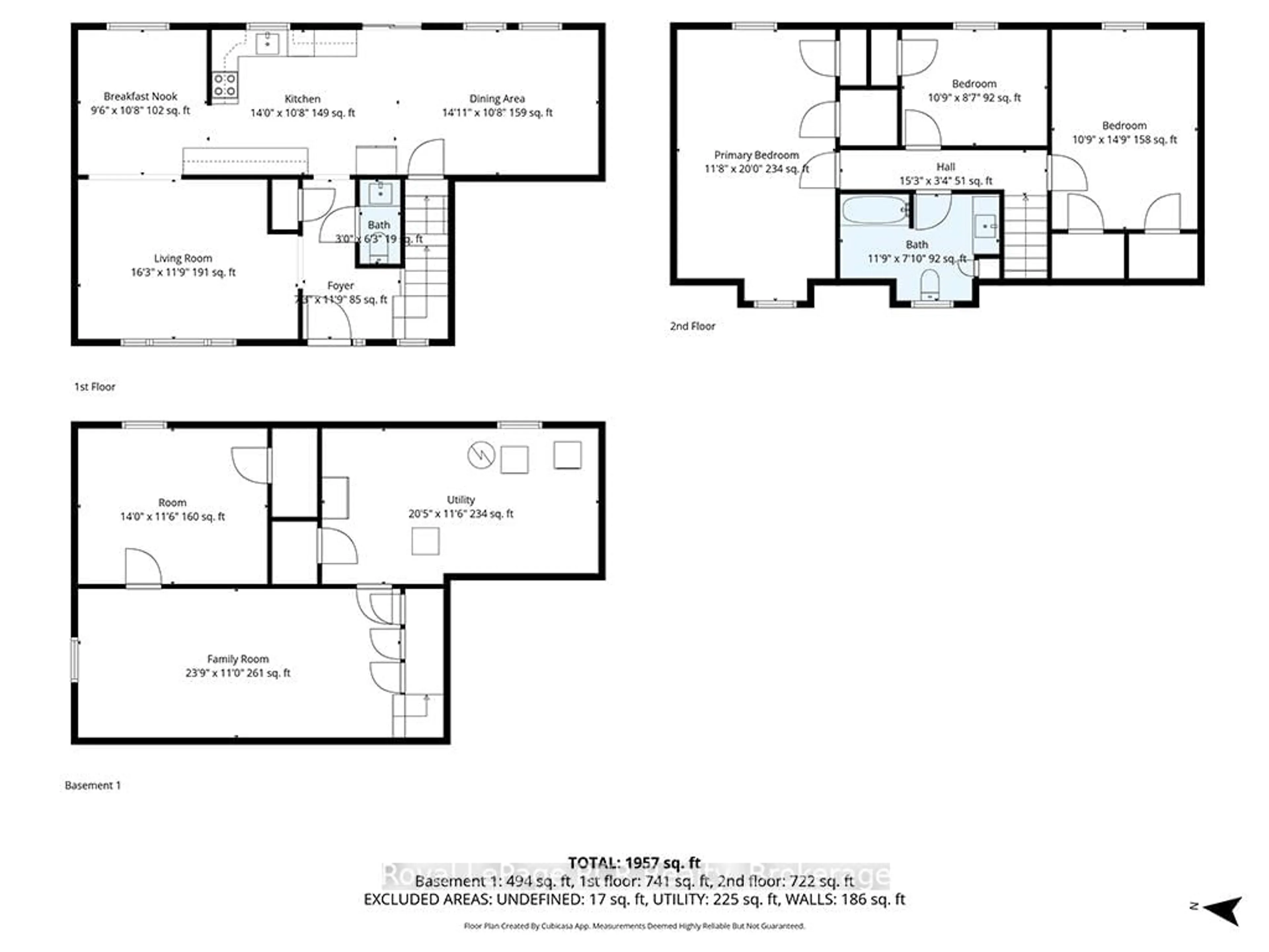 Floor plan for 453 8th A Ave, Owen Sound Ontario N4K 6S8
