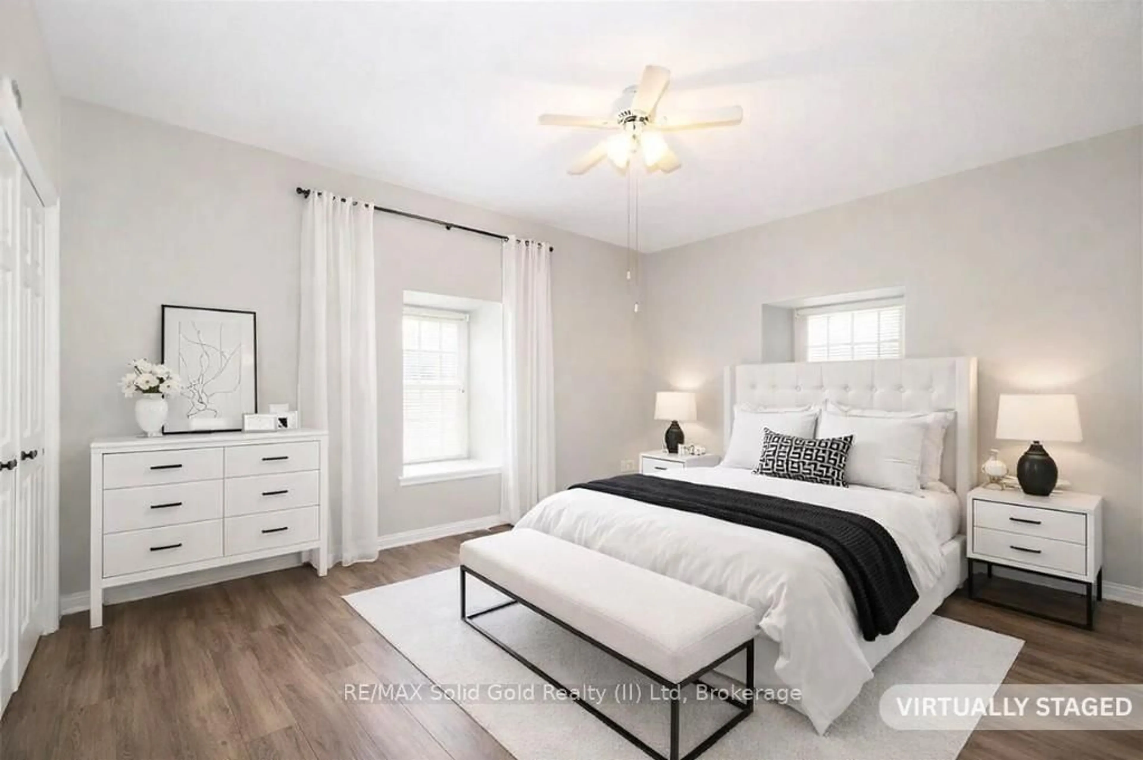 Bedroom with bed, unknown for 360 Waterloo Ave #107, Guelph Ontario N1H 7Y3