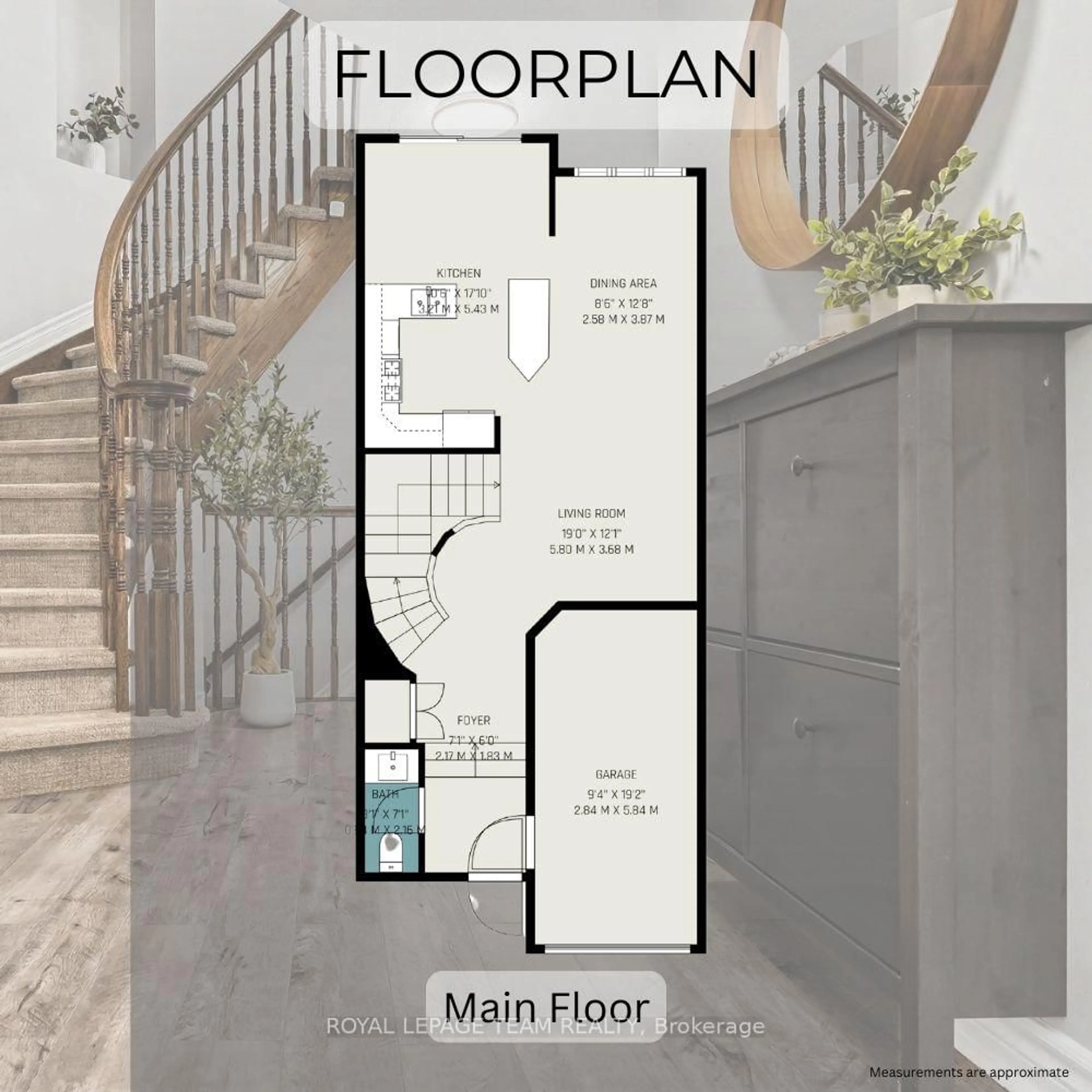 Floor plan for 159 Montmorency Way, Ottawa Ontario K4A 0J3