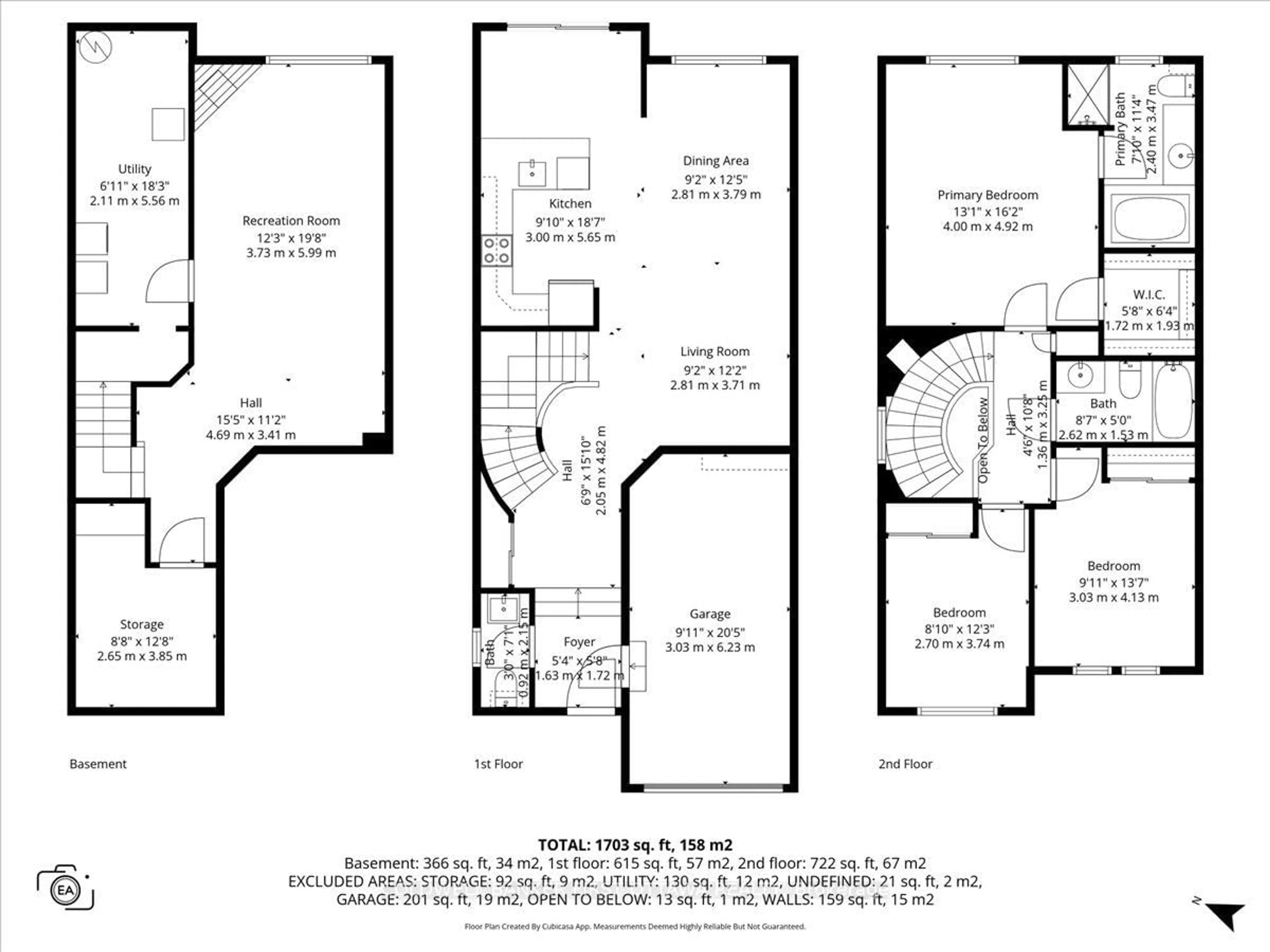 Floor plan for 22 CLOUTIER St, Ottawa Ontario K2J 4T5