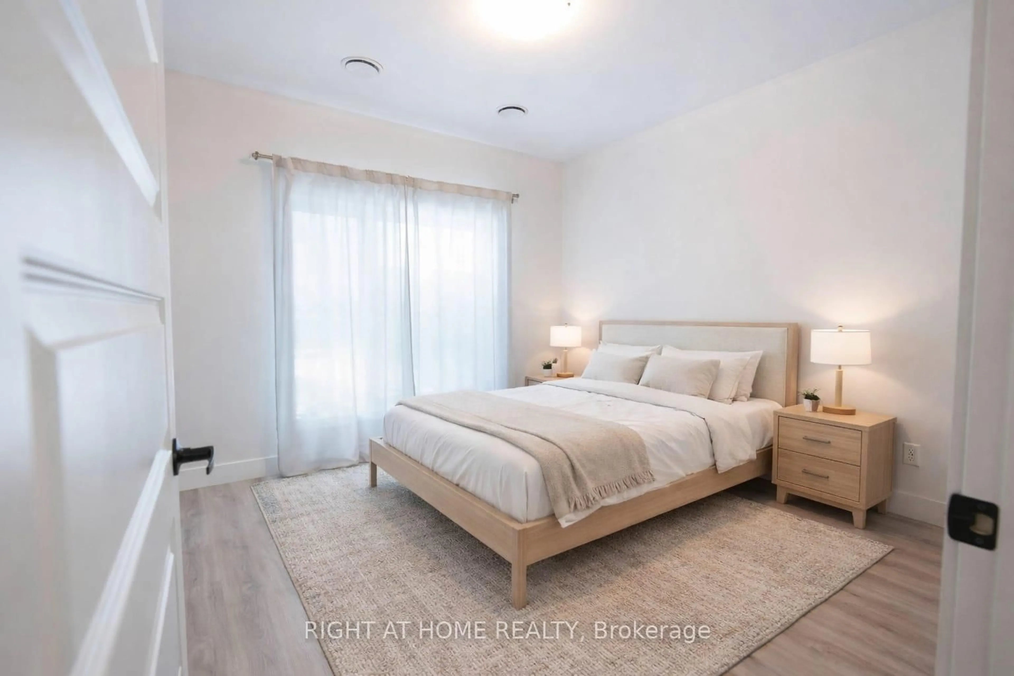 Bedroom with bed, unknown for 1000 Lackner Pl #302, Kitchener Ontario N2A 0L9