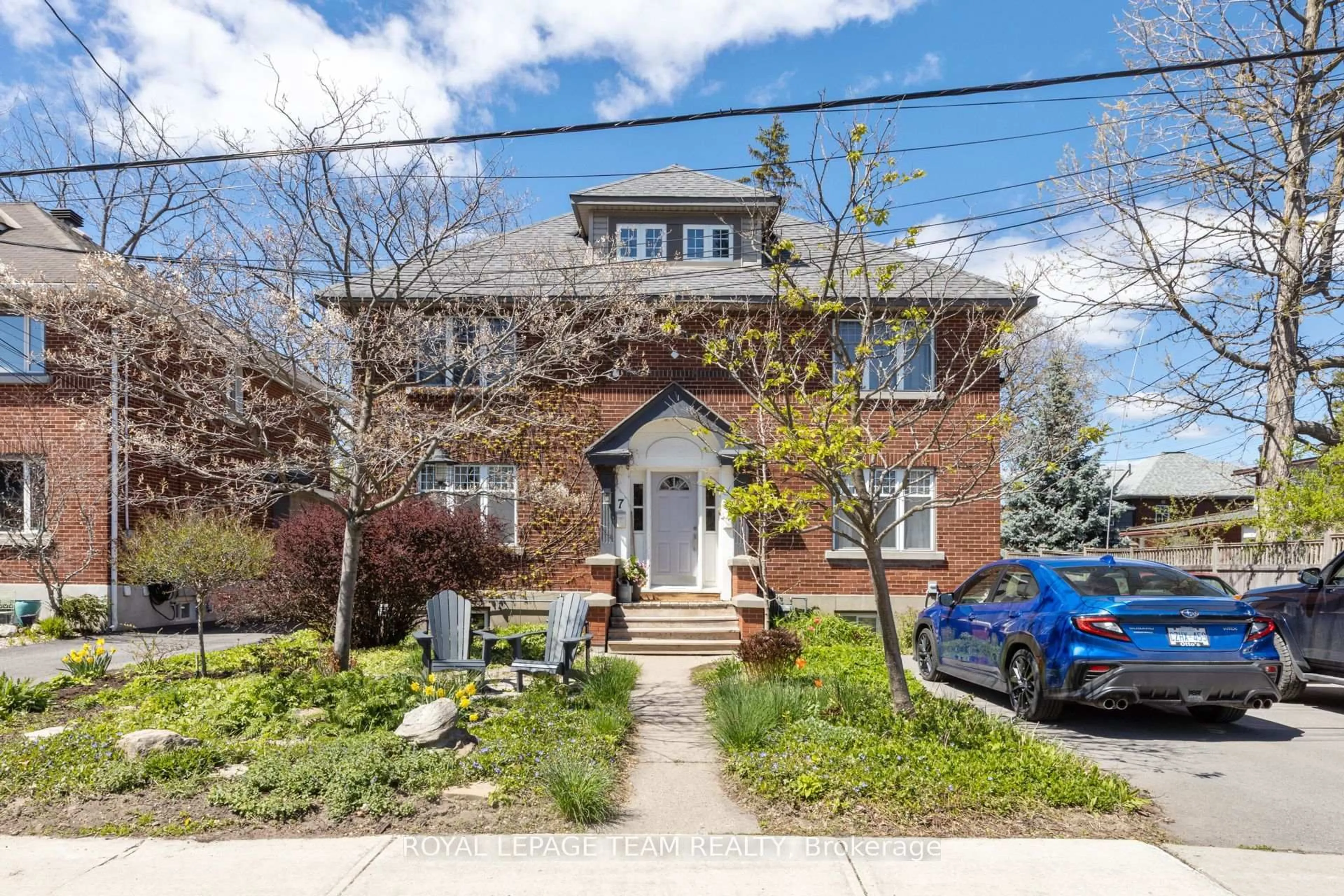 Home with brick exterior material, street for 7 Edina St, Ottawa Ontario K1Y 3P1