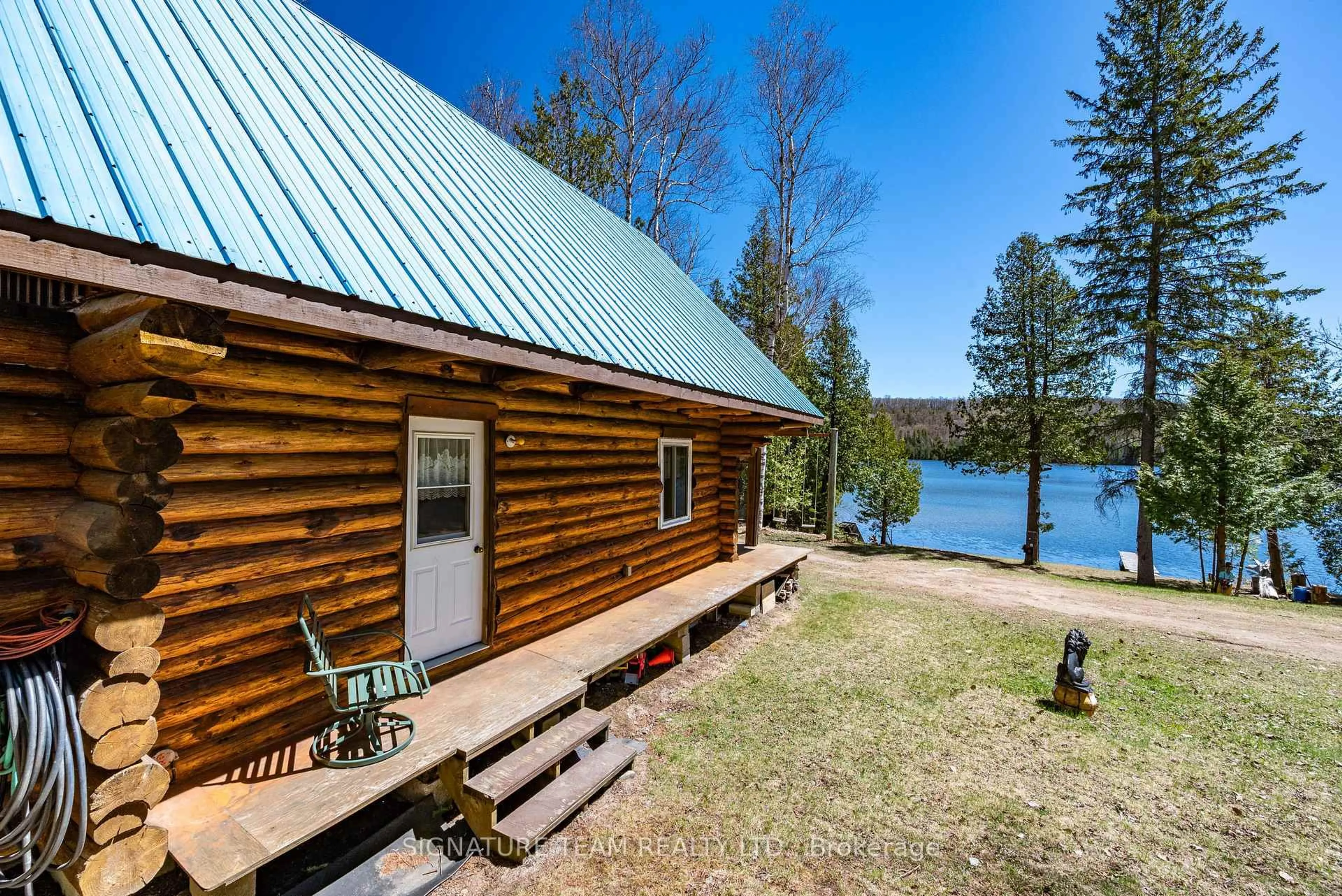 Patio, water/lake/river/ocean view for 527 A Lorwell Lake Lane, Killaloe Ontario K0J 2A0