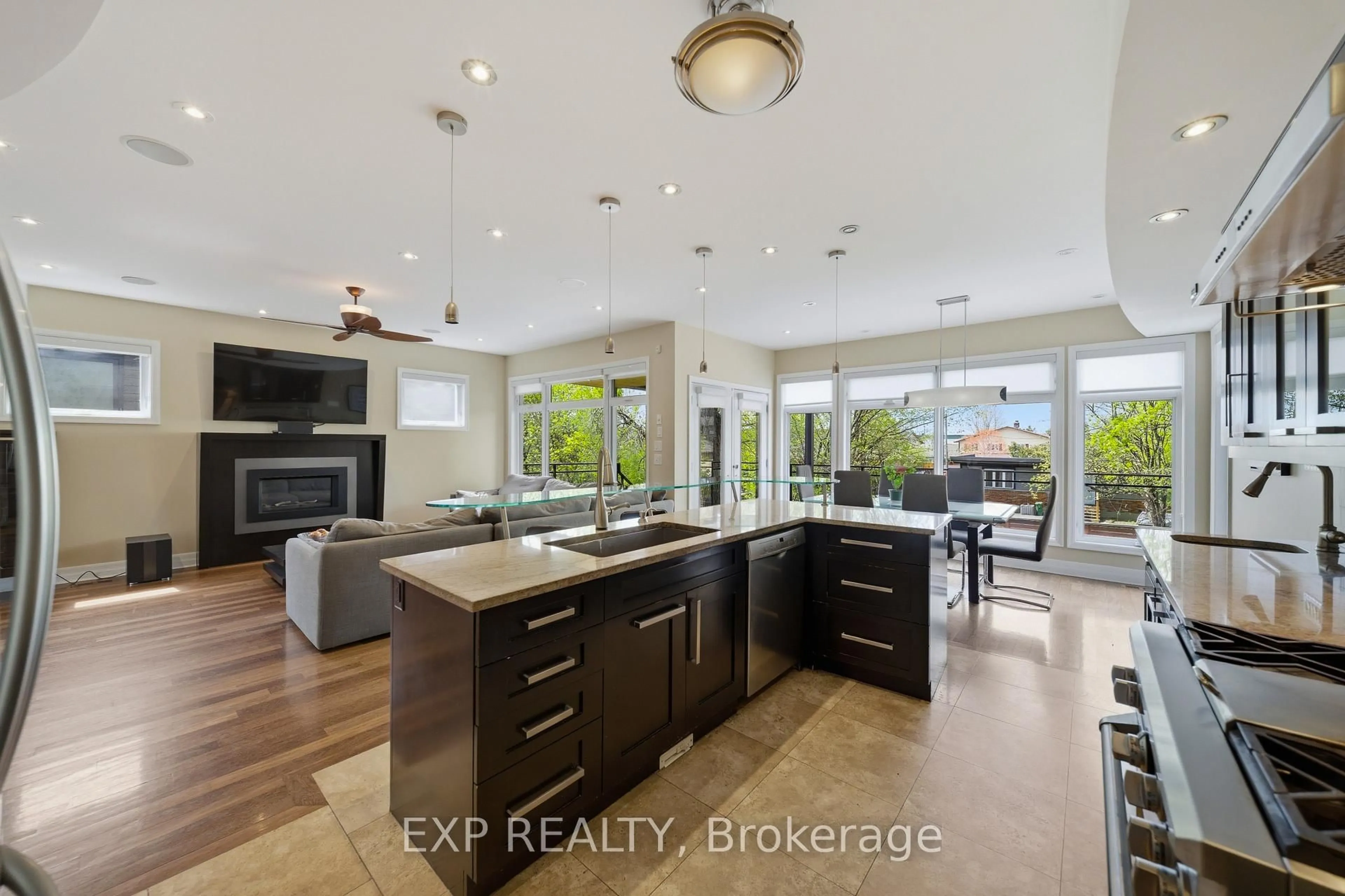 Open concept kitchen, unknown for 1356 Louis Lane, Ottawa Ontario K1B 3N5