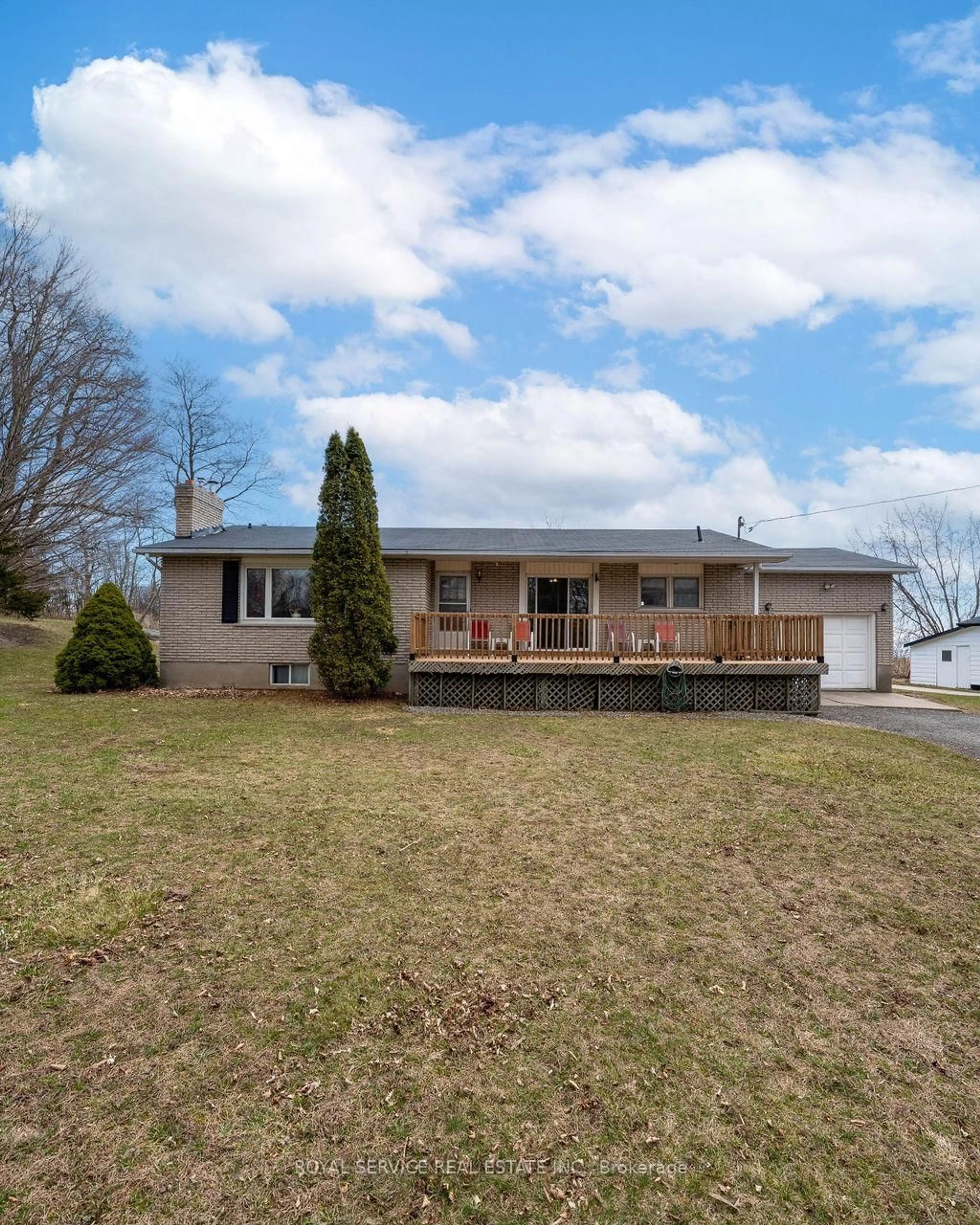 A pic from outside/outdoor area/front of a property/back of a property/a pic from drone, street for 155 Drivers Rest Rd, Alnwick/Haldimand Ontario K0K 2G0