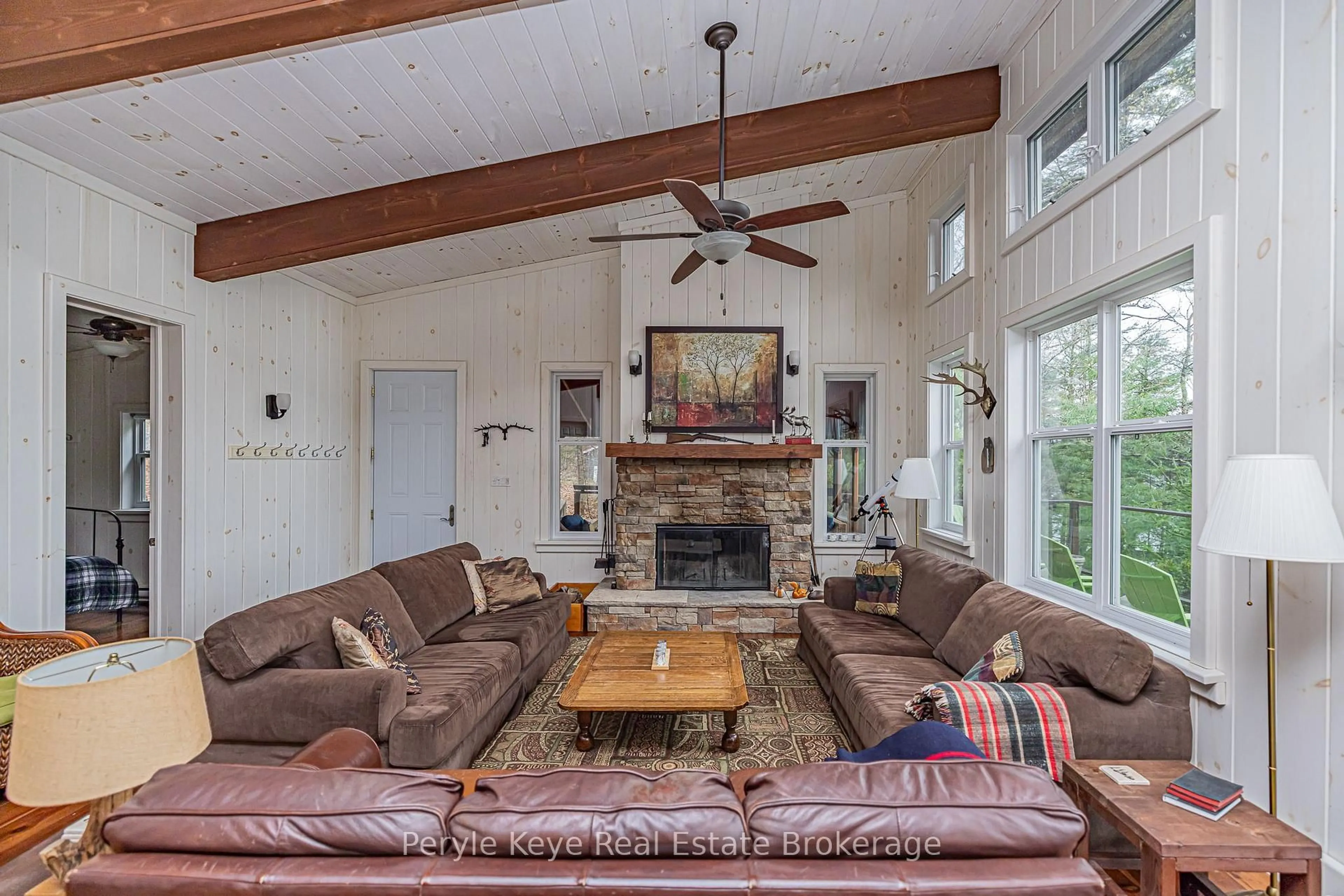 Living room with furniture, unknown for 1127 Whispering Pines Tr, Bracebridge Ontario P0H 0A9
