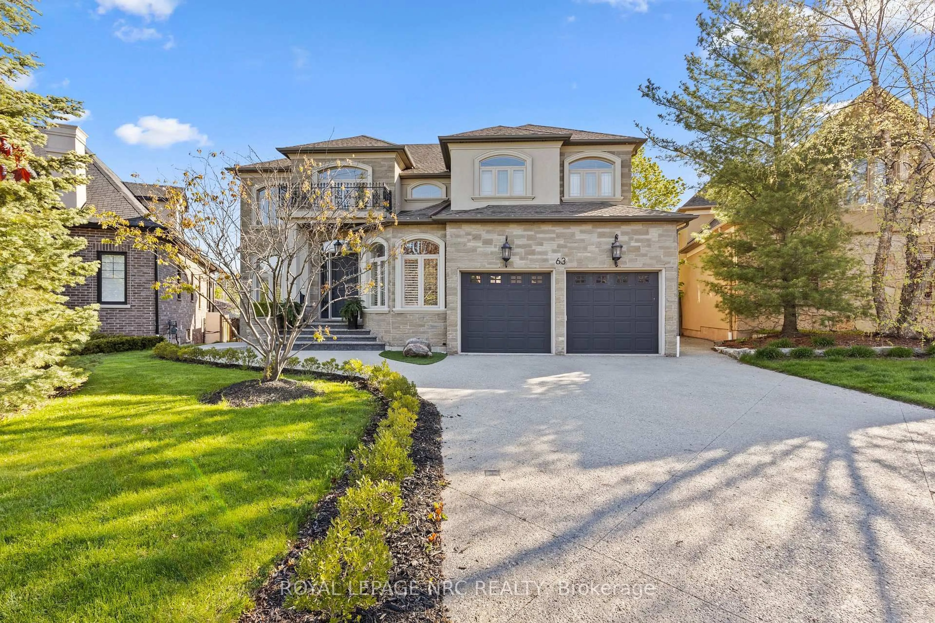 Home with brick exterior material, street for 63 Terrace Dr, Grimsby Ontario L3M 1B6