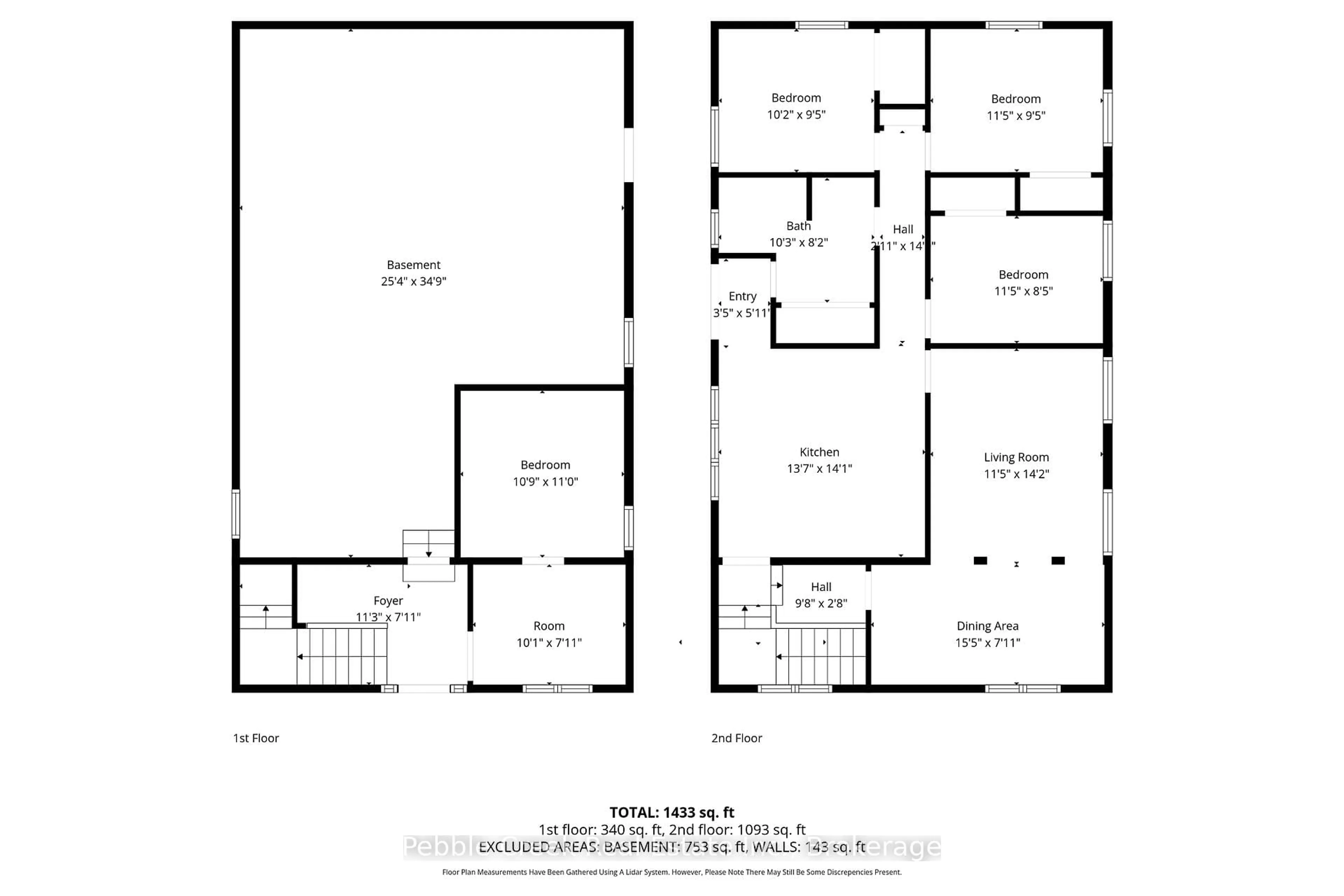 Floor plan for 70725 Airport Line, South Huron Ontario N0M 1S4