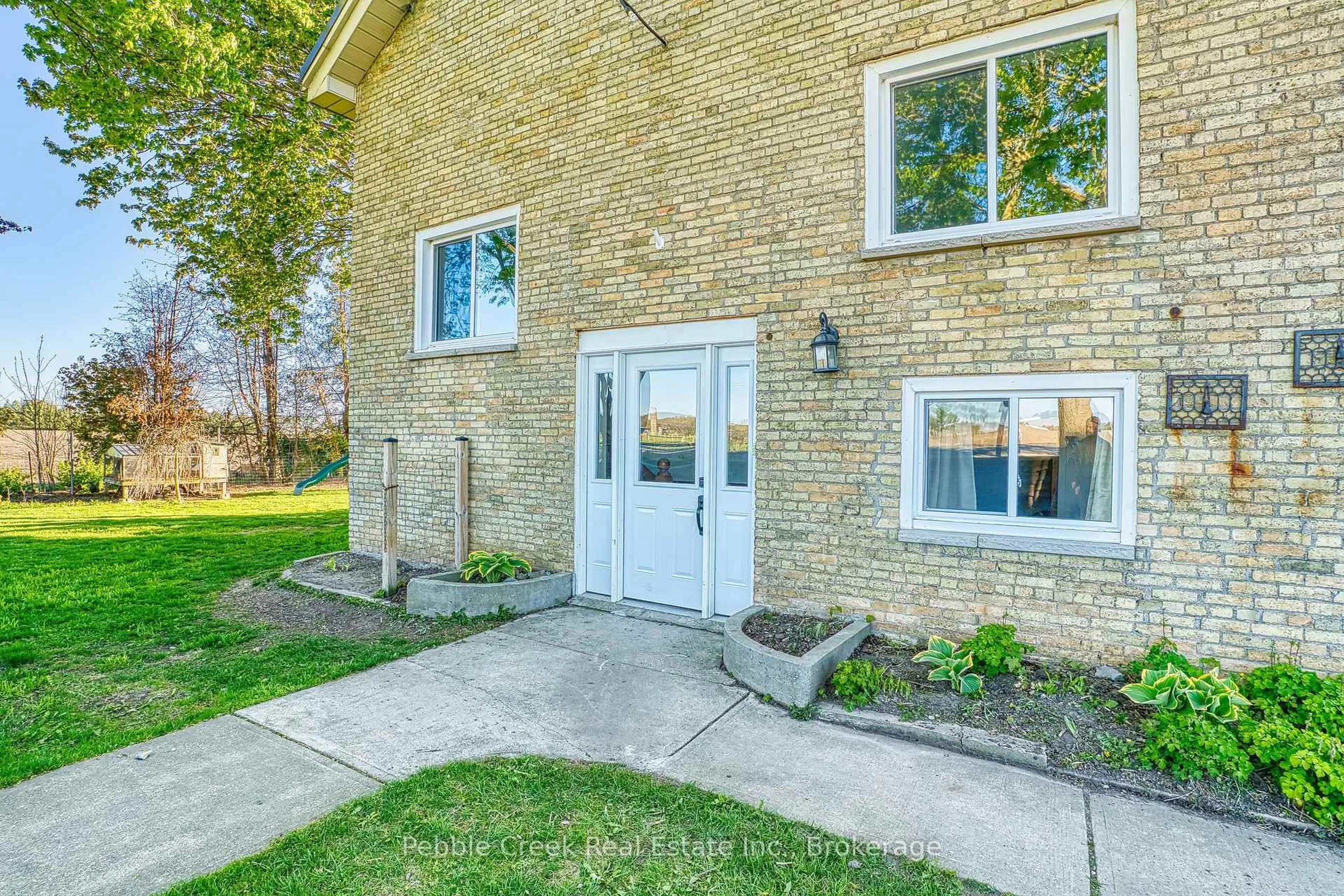Home with brick exterior material, street for 70725 Airport Line, South Huron Ontario N0M 1S4