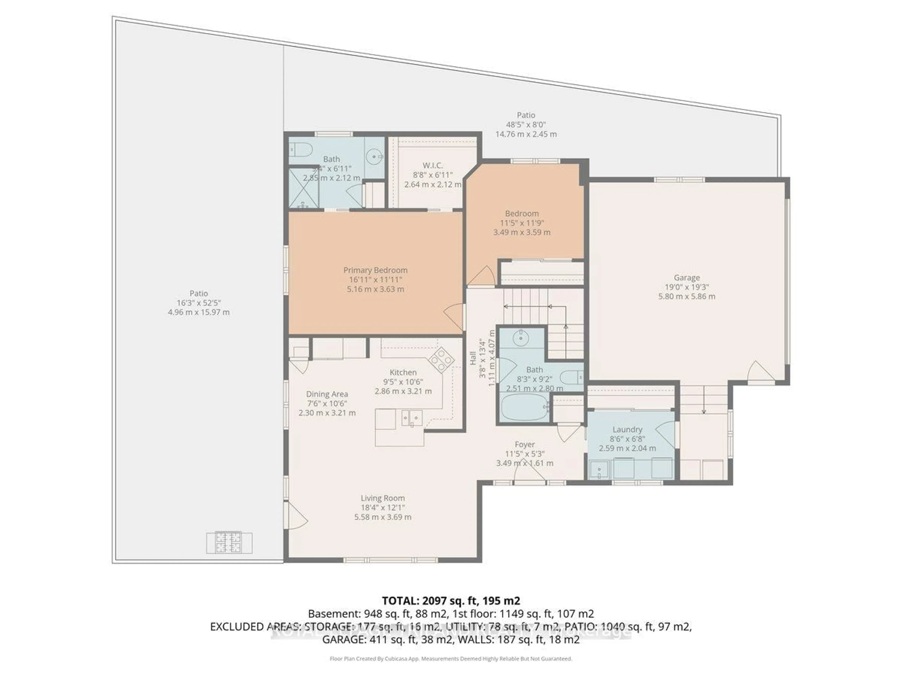 Floor plan for 272 4th Street Cres, Hanover Ontario N4N 3S9