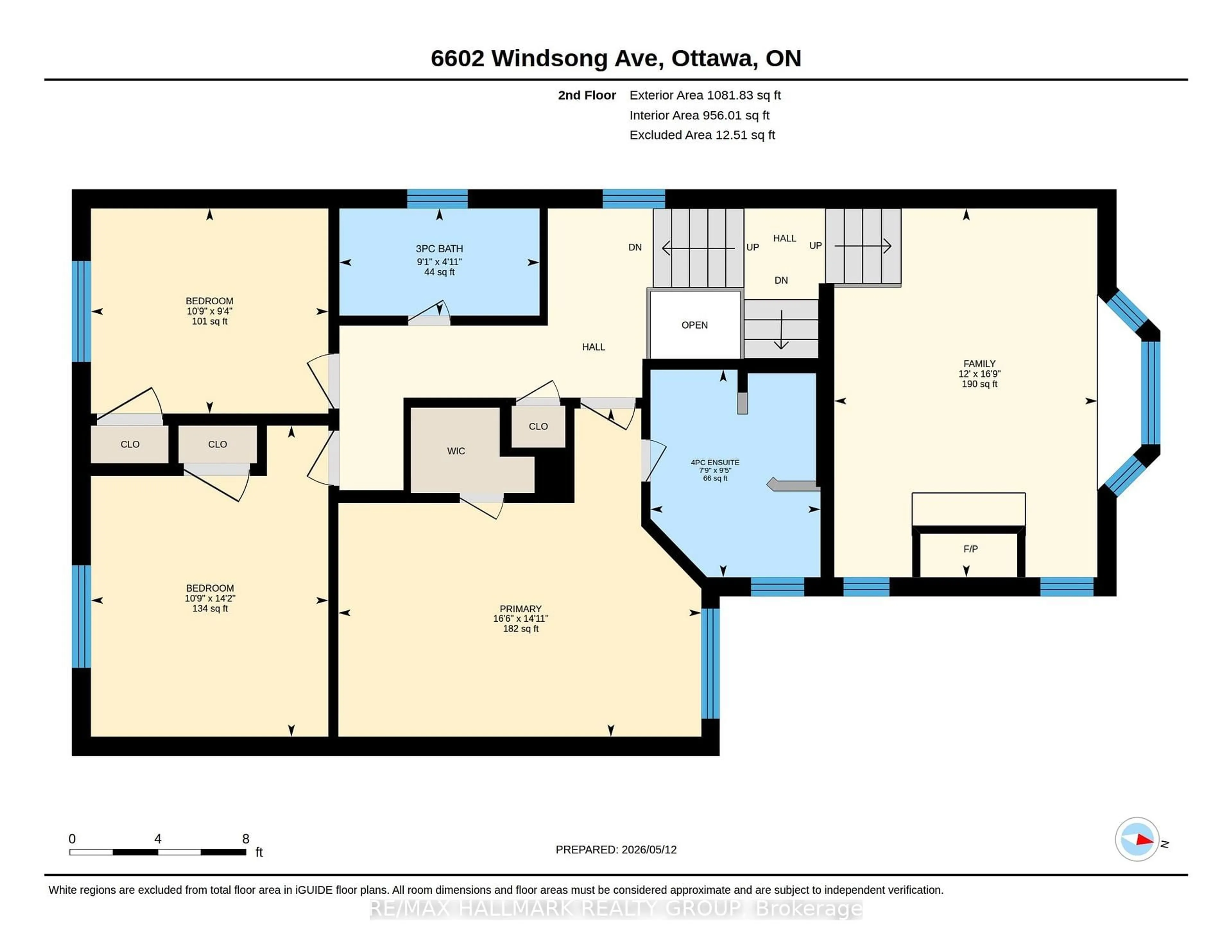 Floor plan for 6602 Windsong Ave, Orleans Ontario K1C 6N1