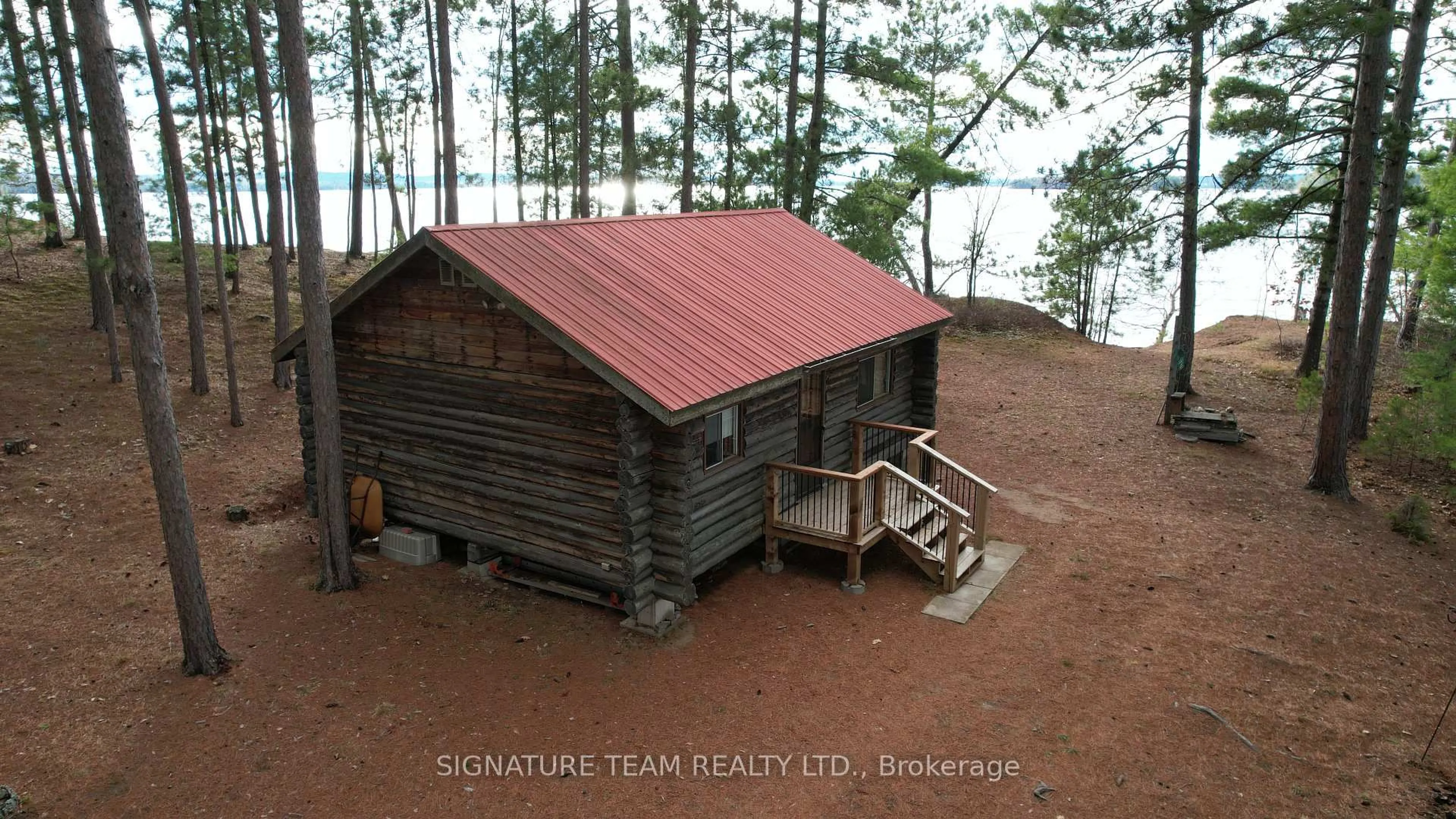 A pic from outside/outdoor area/front of a property/back of a property/a pic from drone, building for 1796B Round Lake Rd, Killaloe Ontario K0J 2A0