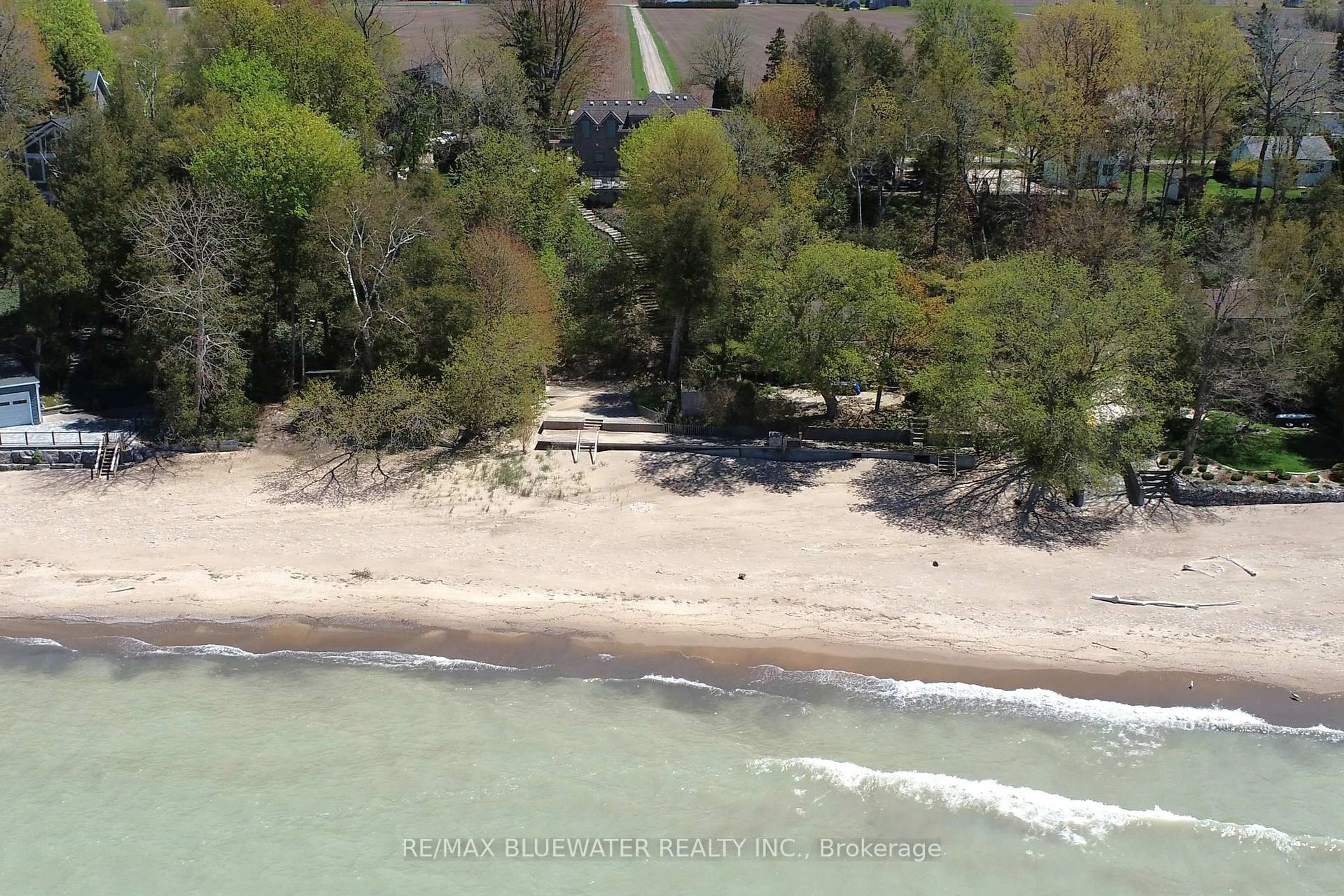 A pic from outside/outdoor area/front of a property/back of a property/a pic from drone, water/lake/river/ocean view for 73083 NORTHRIDGE Rd, Bluewater Ontario N0M 2T0