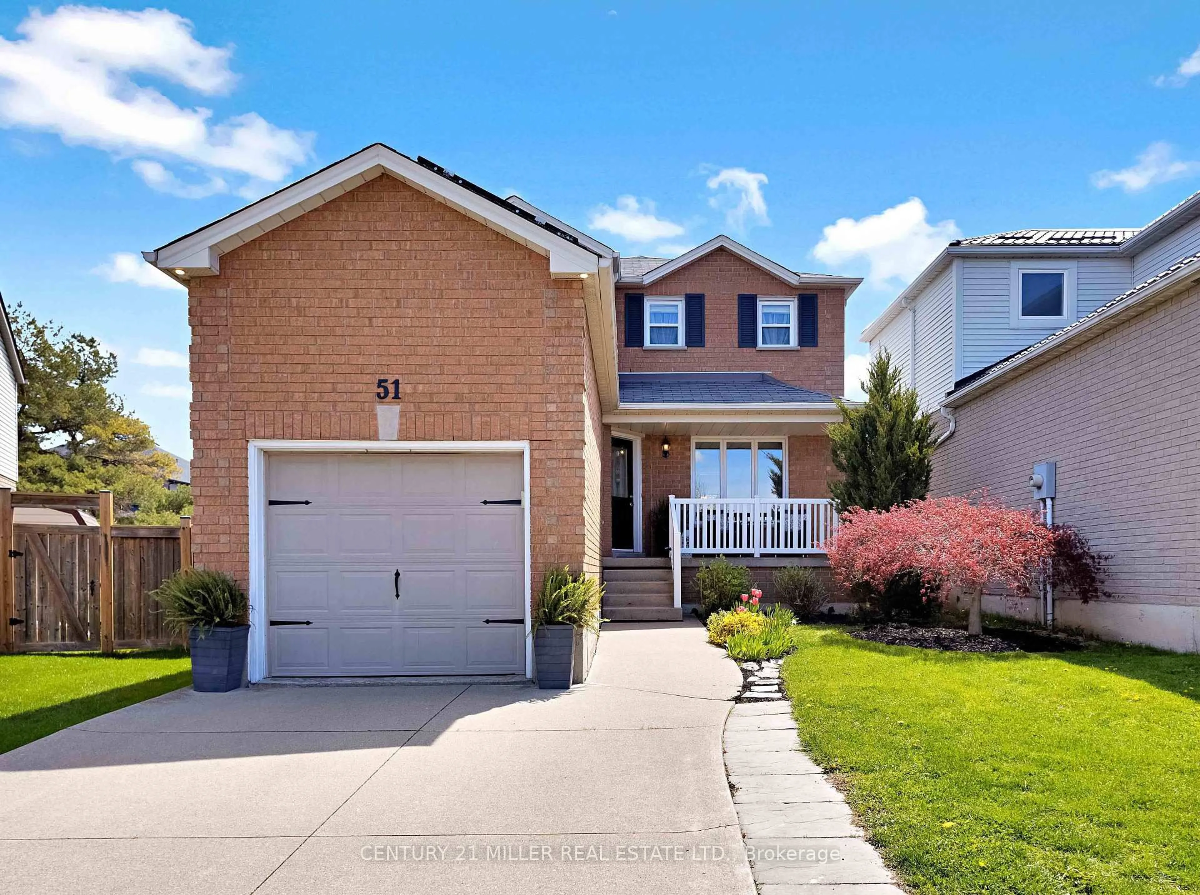 Home with brick exterior material, street for 51 Cartier Cres, Hamilton Ontario L8W 3L8