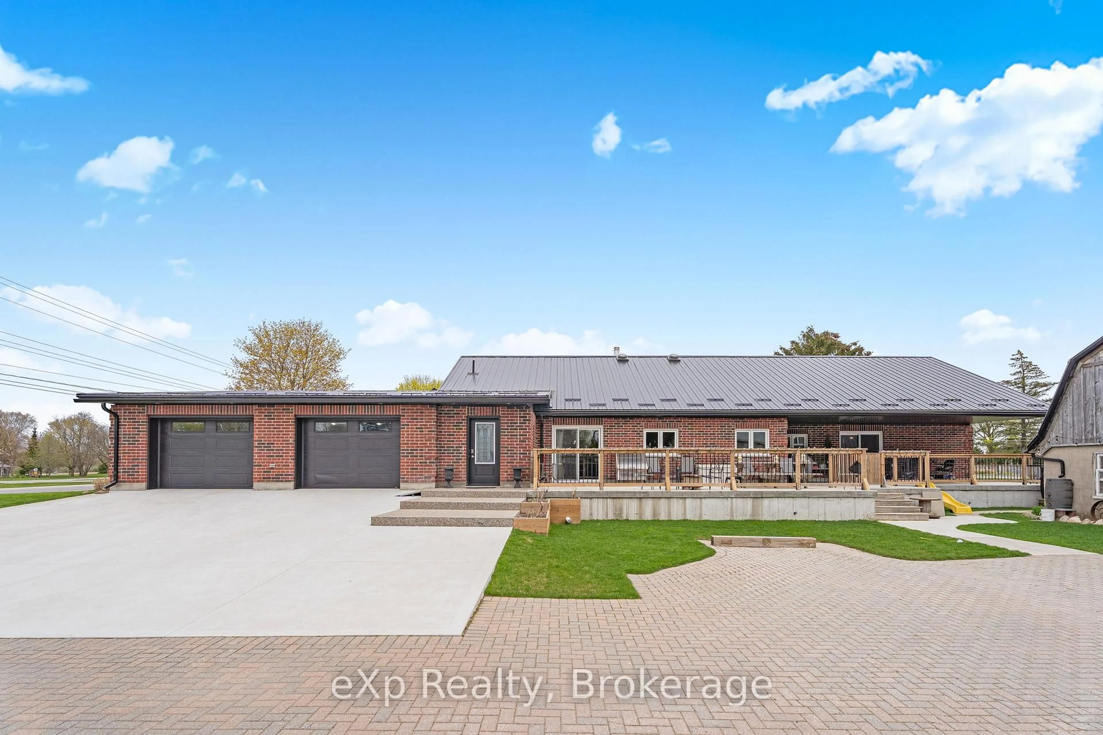 A pic from outside/outdoor area/front of a property/back of a property/a pic from drone, building for 4109 ROAD 164, West Perth Ontario N0K 1N0