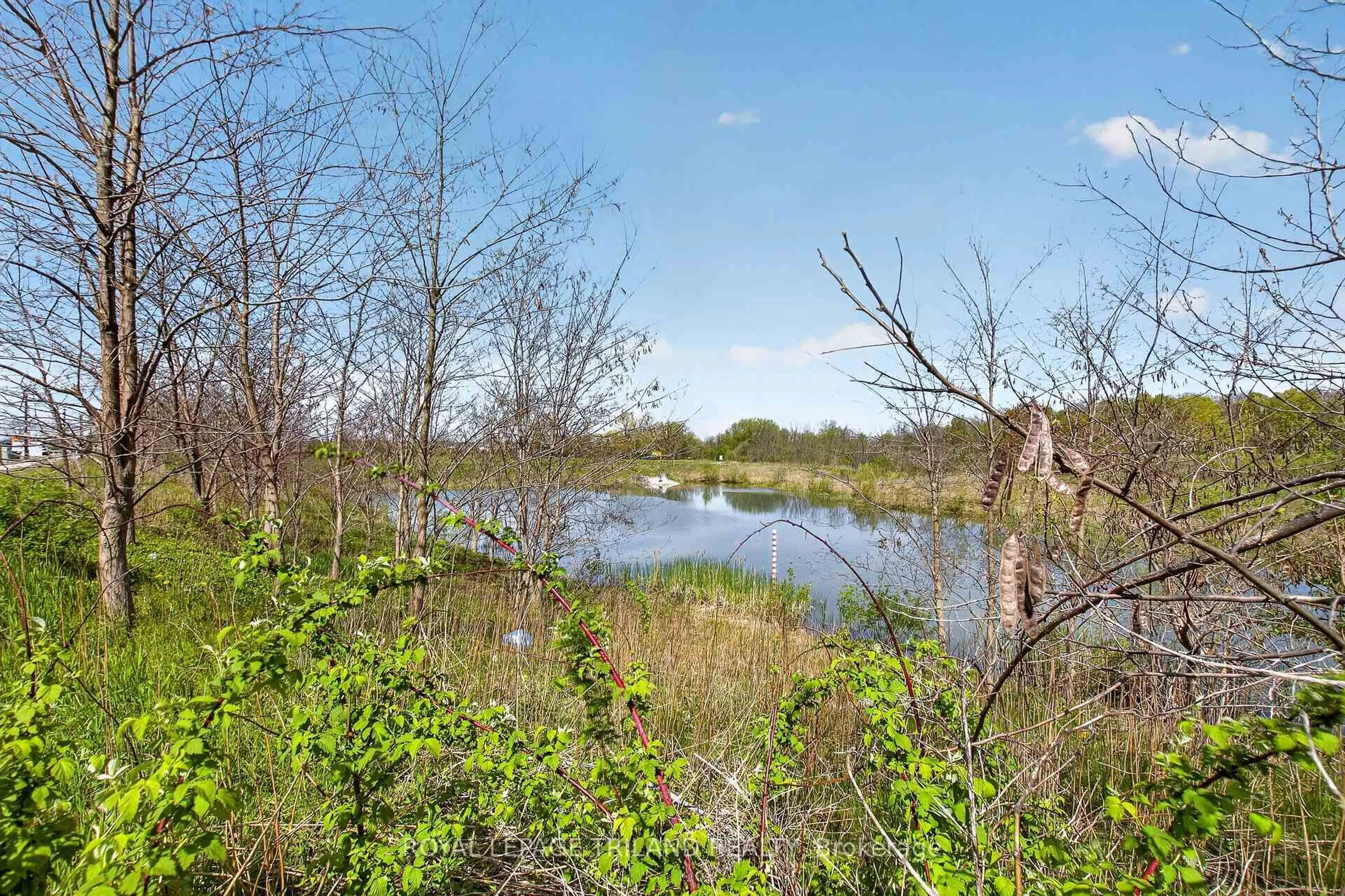 A pic from outside/outdoor area/front of a property/back of a property/a pic from drone, water/lake/river/ocean view for 1199 Blackwell Blvd, London North Ontario N5X 0N7