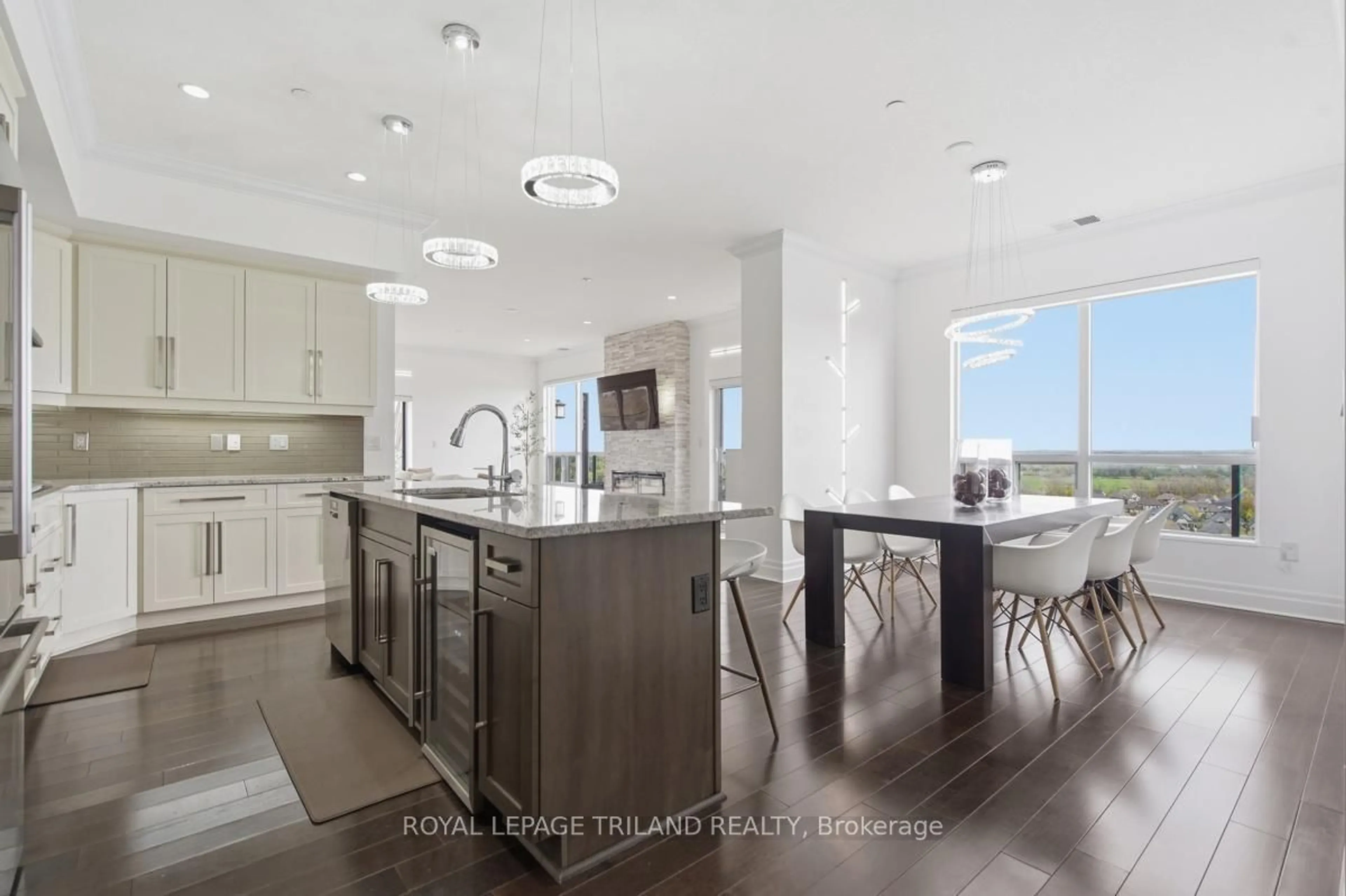 Open concept kitchen, unknown for 240 VillageWalk Blvd #1403, London North Ontario N6G 0P6