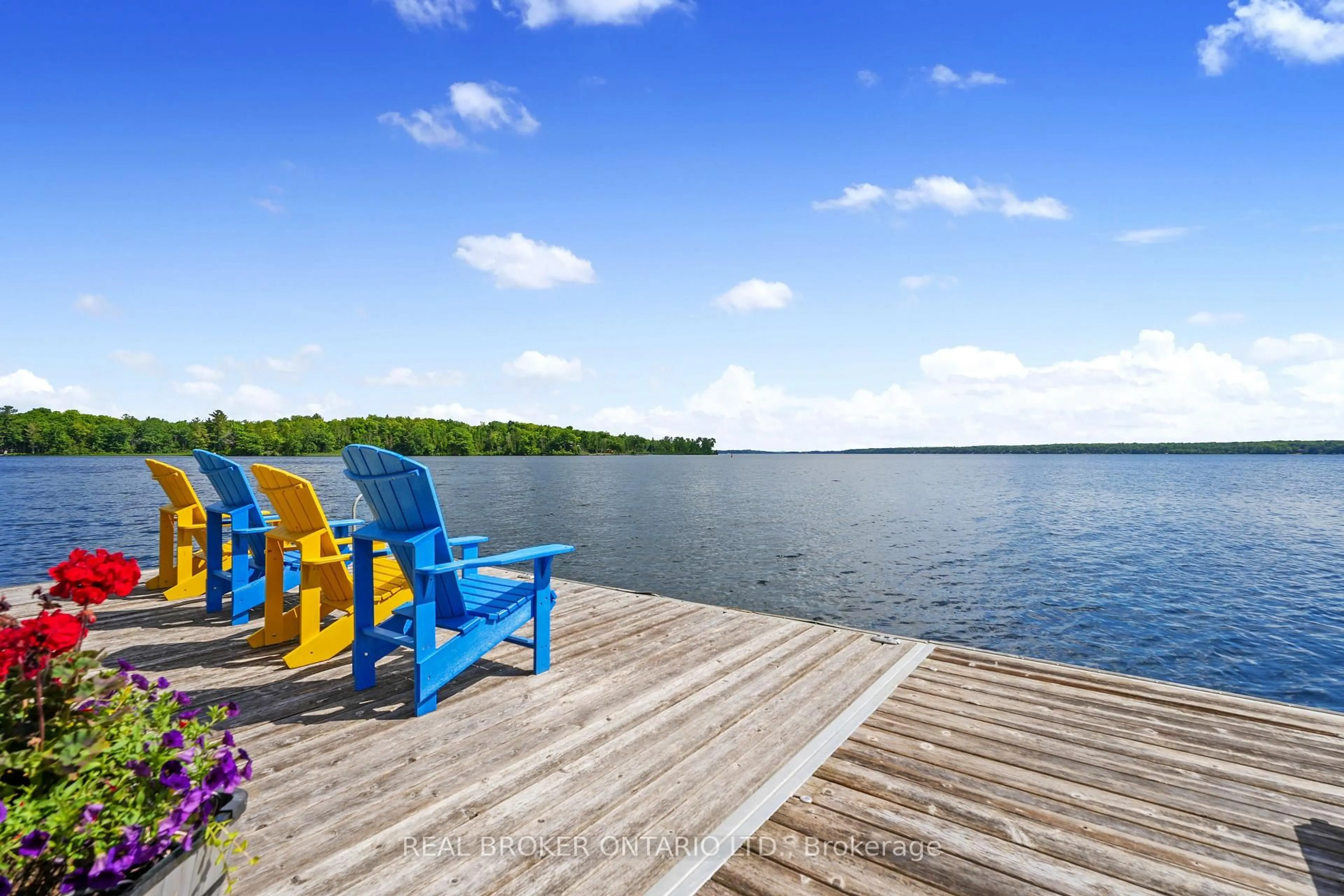 Patio, water/lake/river/ocean view for 2021 Third Line, Douro-Dummer Ontario K0L 2H0