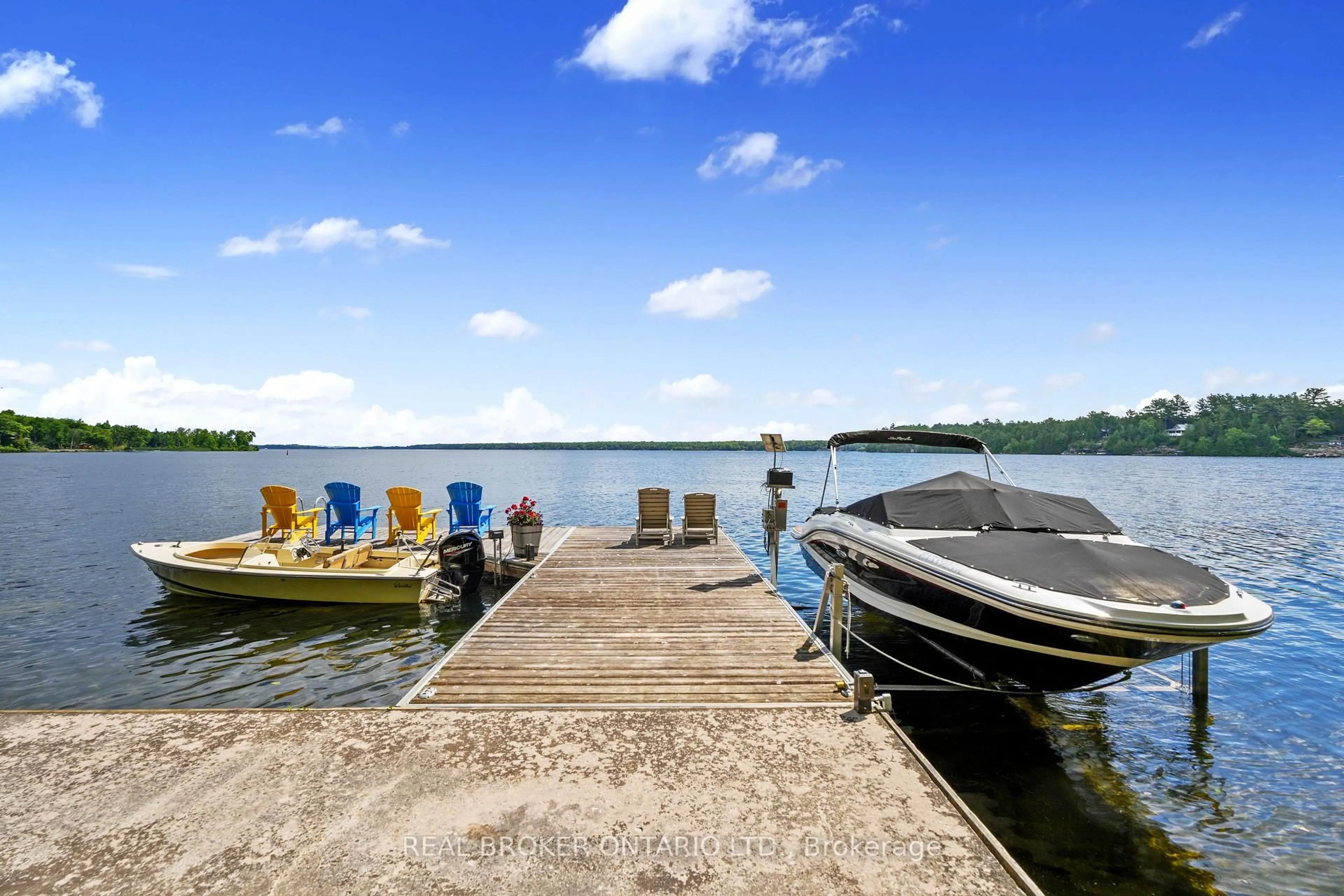 Patio, water/lake/river/ocean view for 2021 Third Line, Douro-Dummer Ontario K0L 2H0