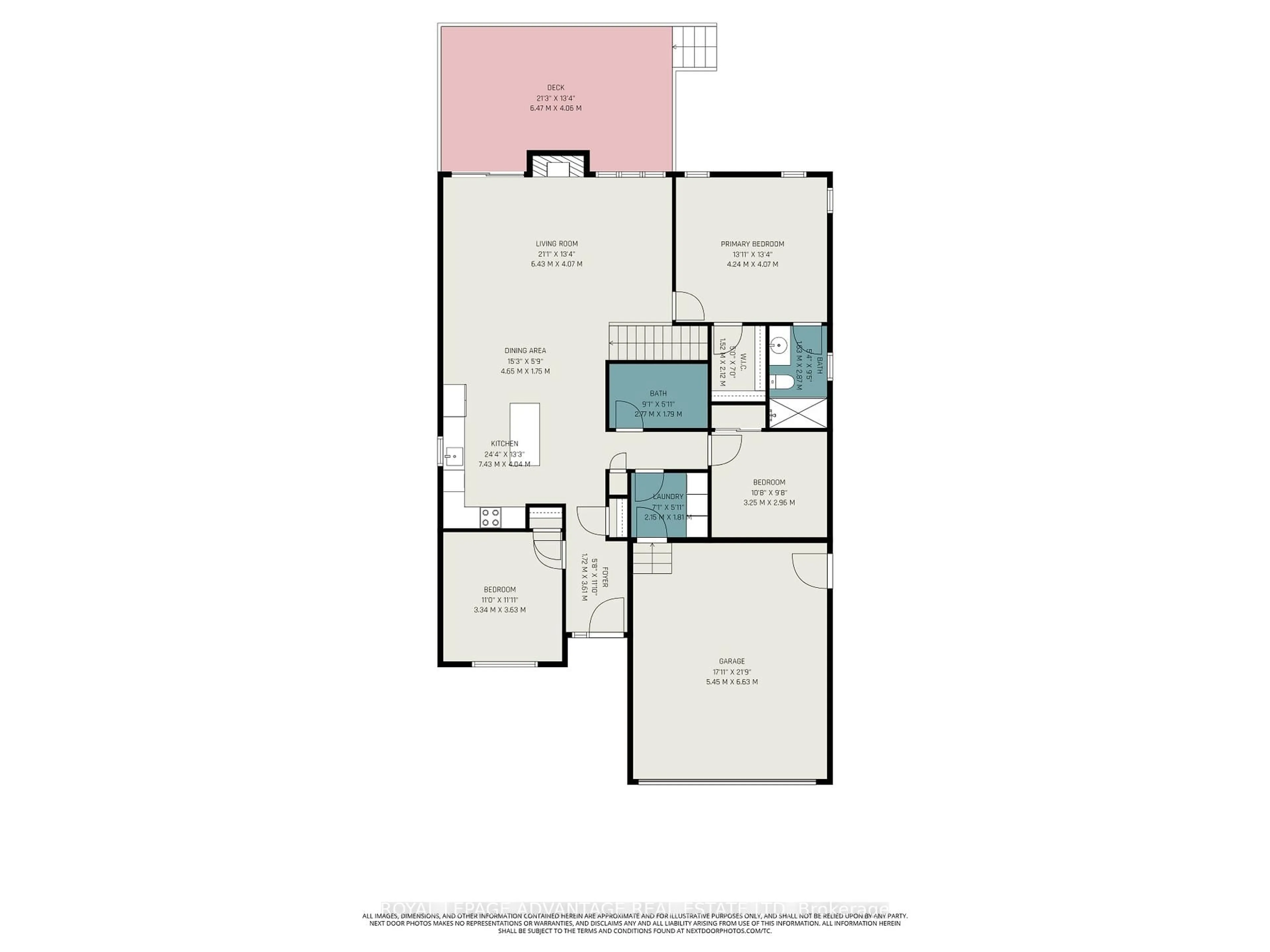 Floor plan for 23 Senators Gate Dr, Perth Ontario K7H 0B5