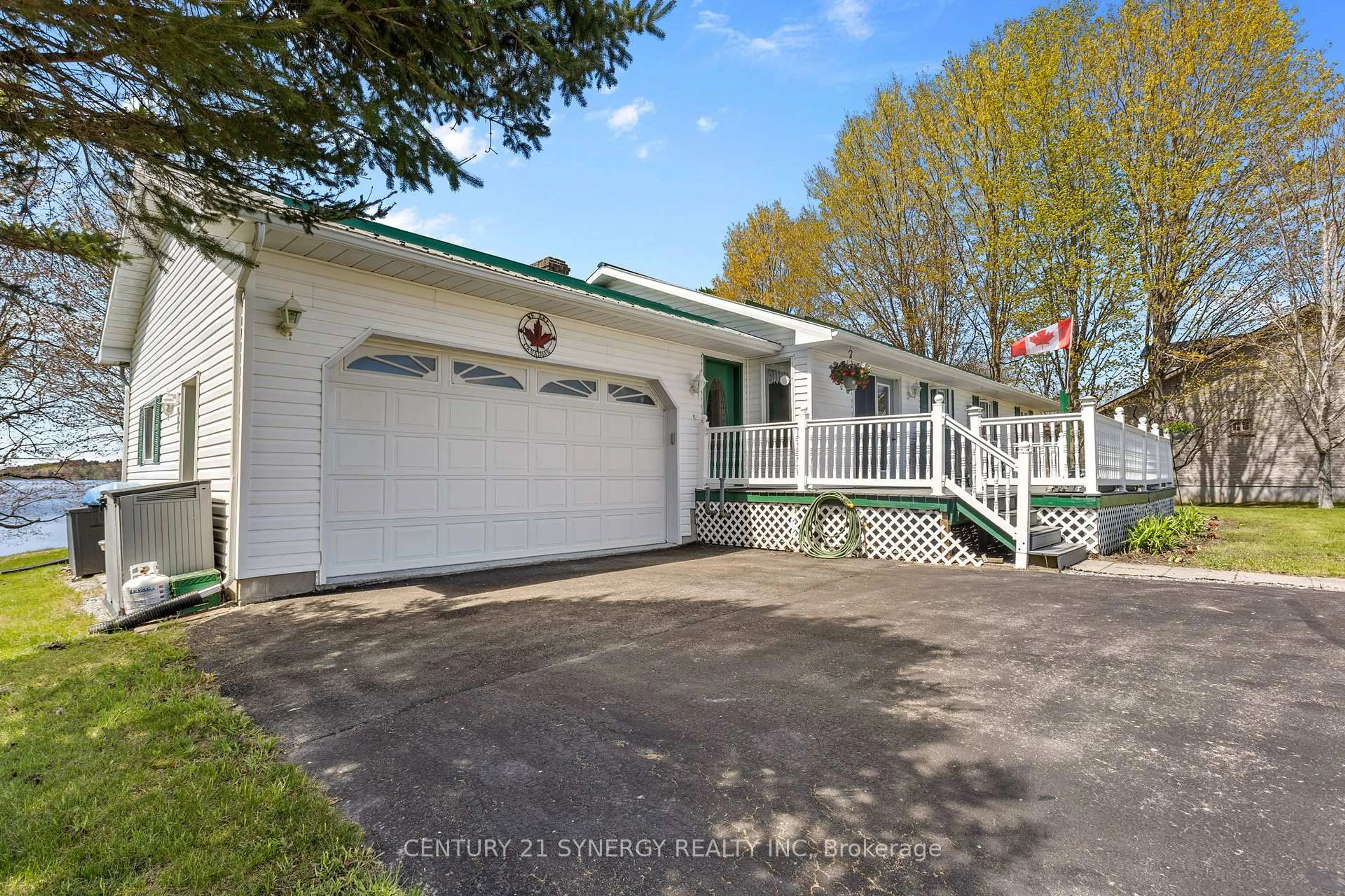 Home with vinyl exterior material, street for 179 Bobs Lake Lane 11 Lane, Barry's Bay Ontario K0K 1B0
