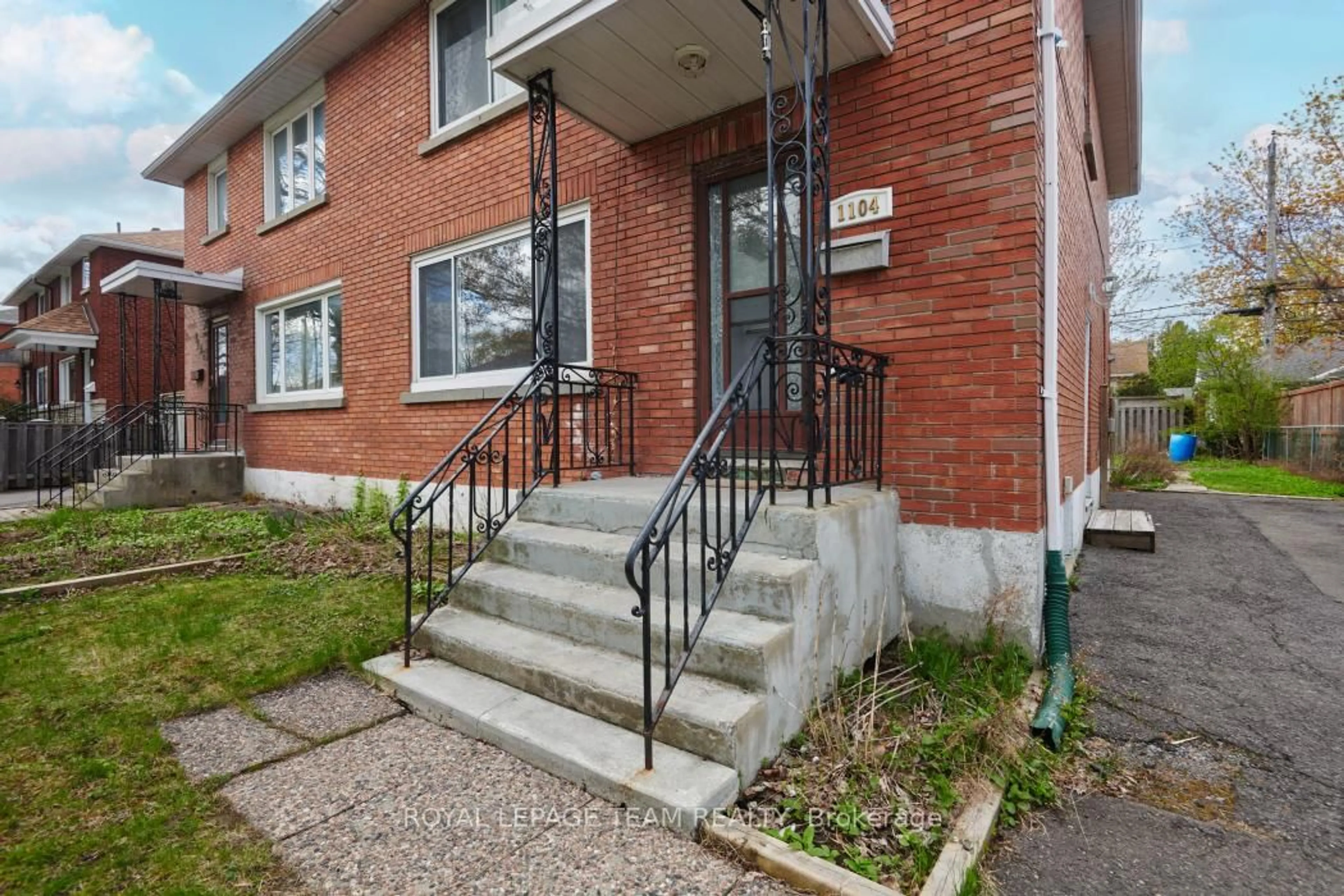 Home with brick exterior material, street for 1104 Apolydor Ave, Ottawa Ontario K1H 8B2