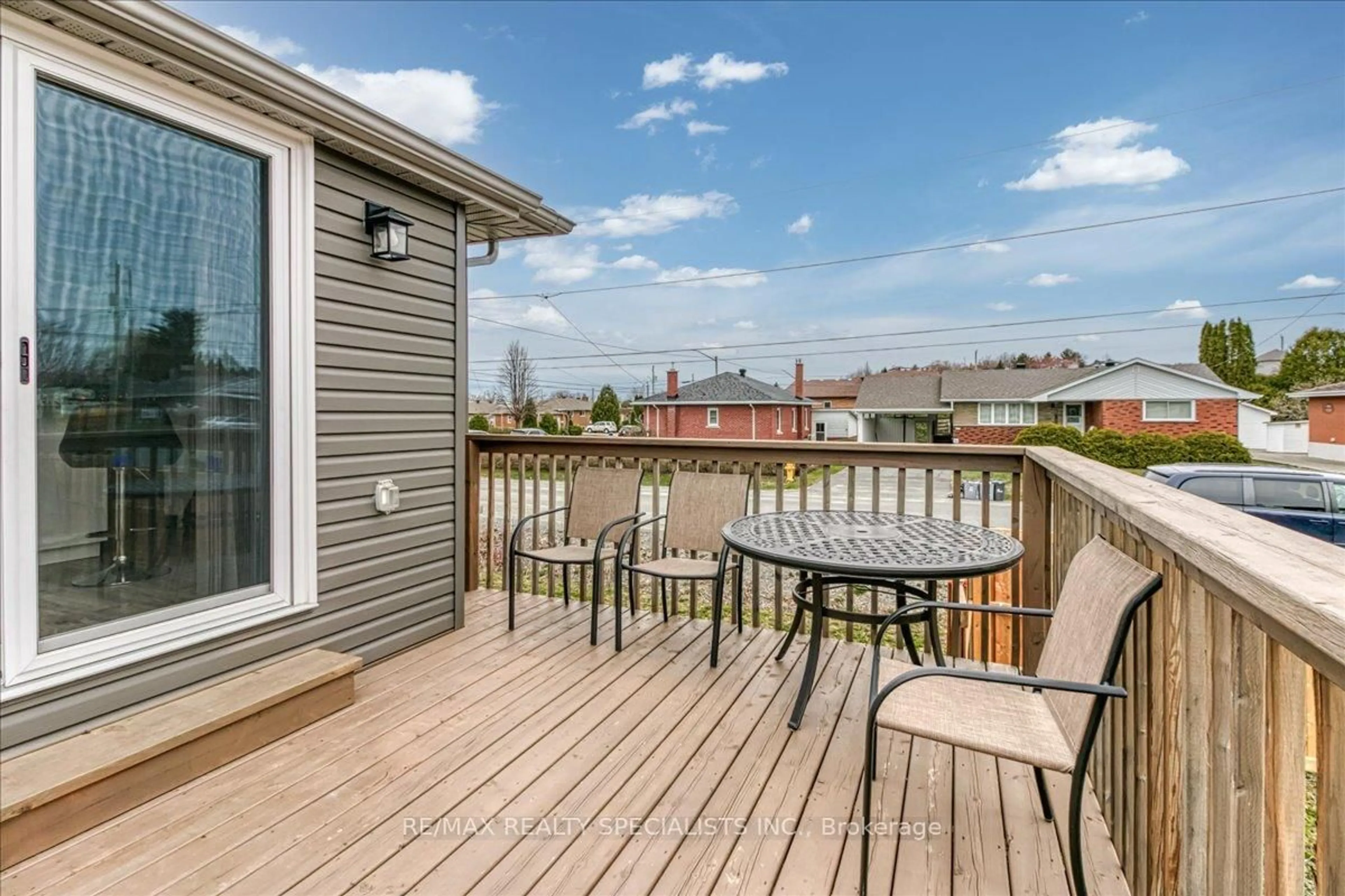 Patio, water/lake/river/ocean view for 1304 Lamothe St, Greater Sudbury Ontario P3A 0C6