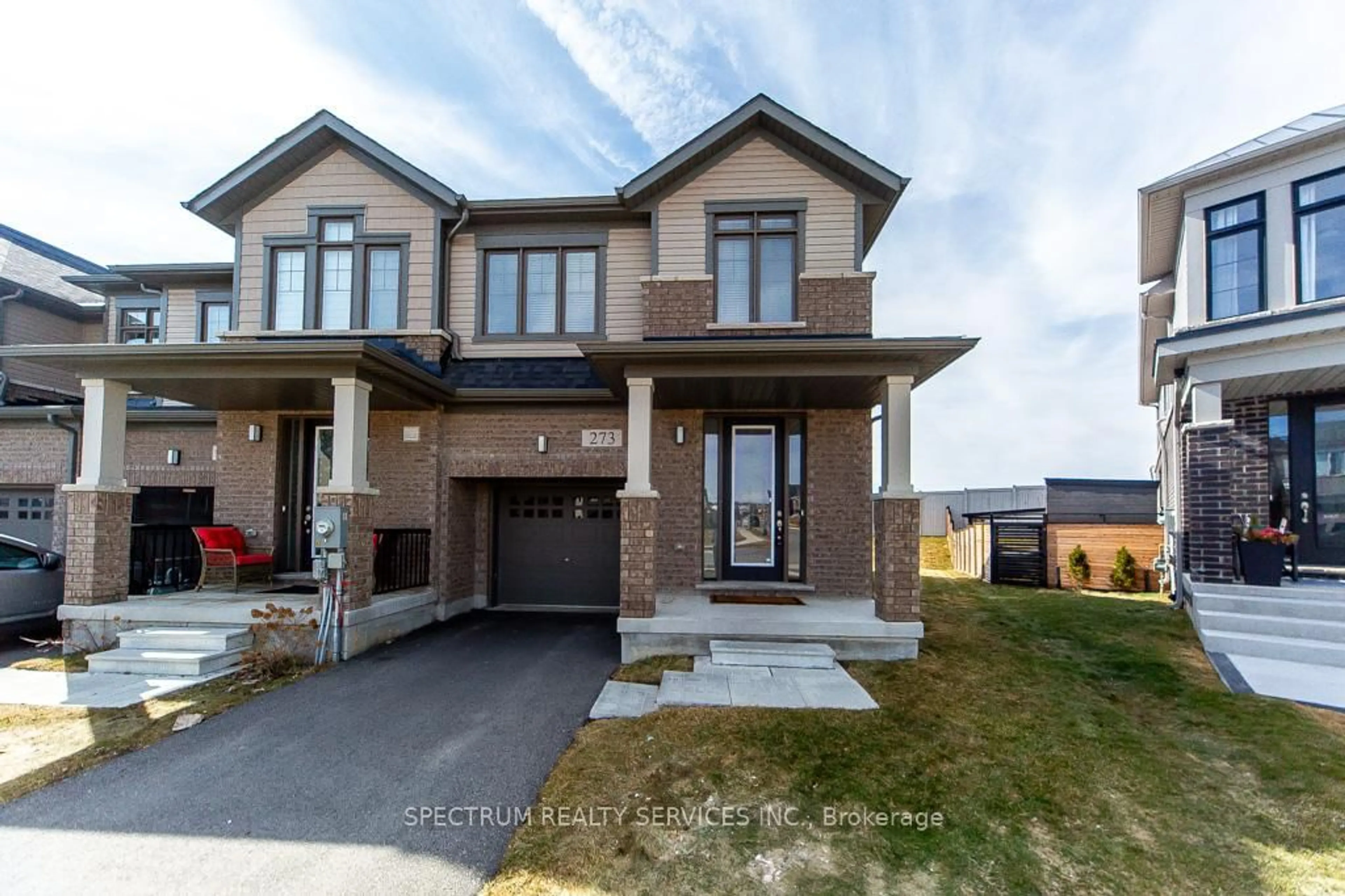 Home with brick exterior material, street for 273 Provident Way, Hamilton Ontario L0R 1W0
