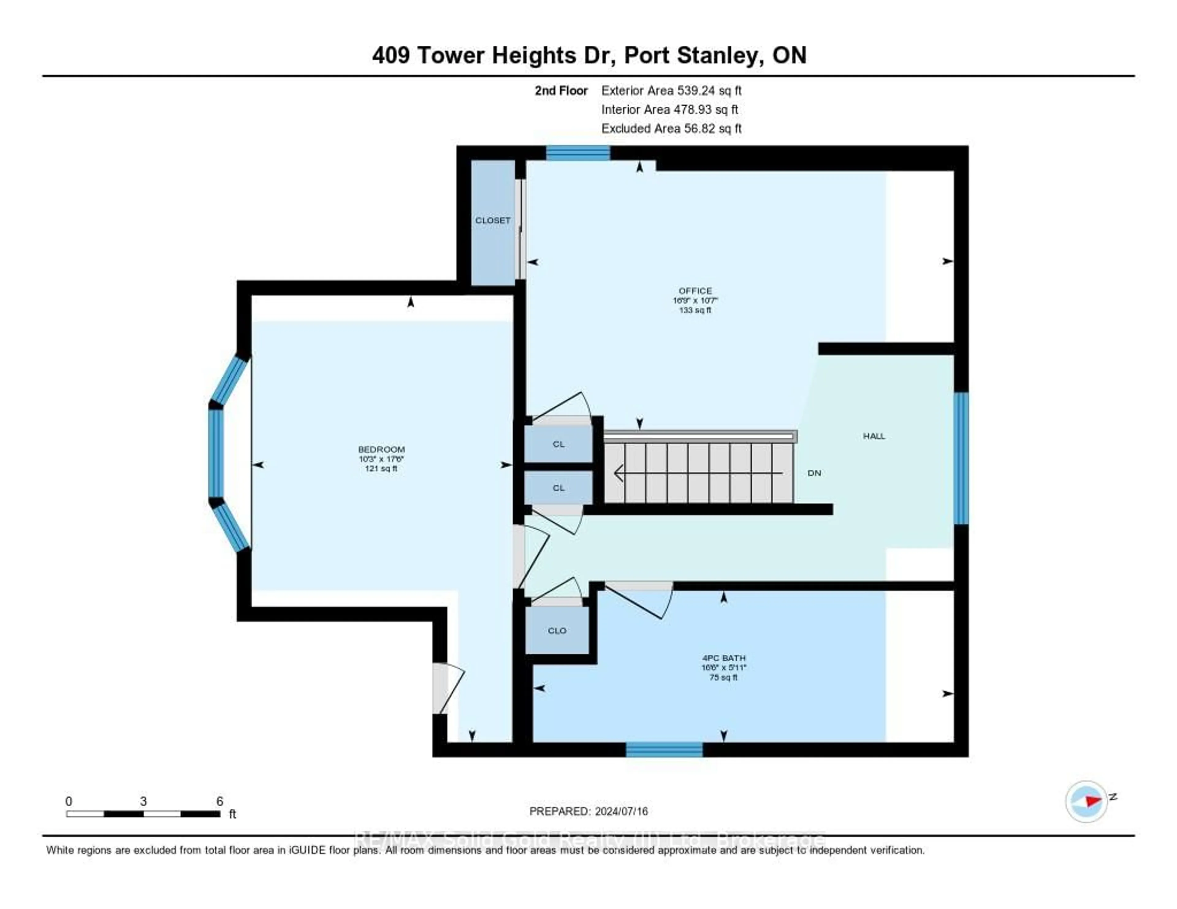Floor plan for 409 Tower Heights Dr, Central Elgin Ontario N5L 1G2