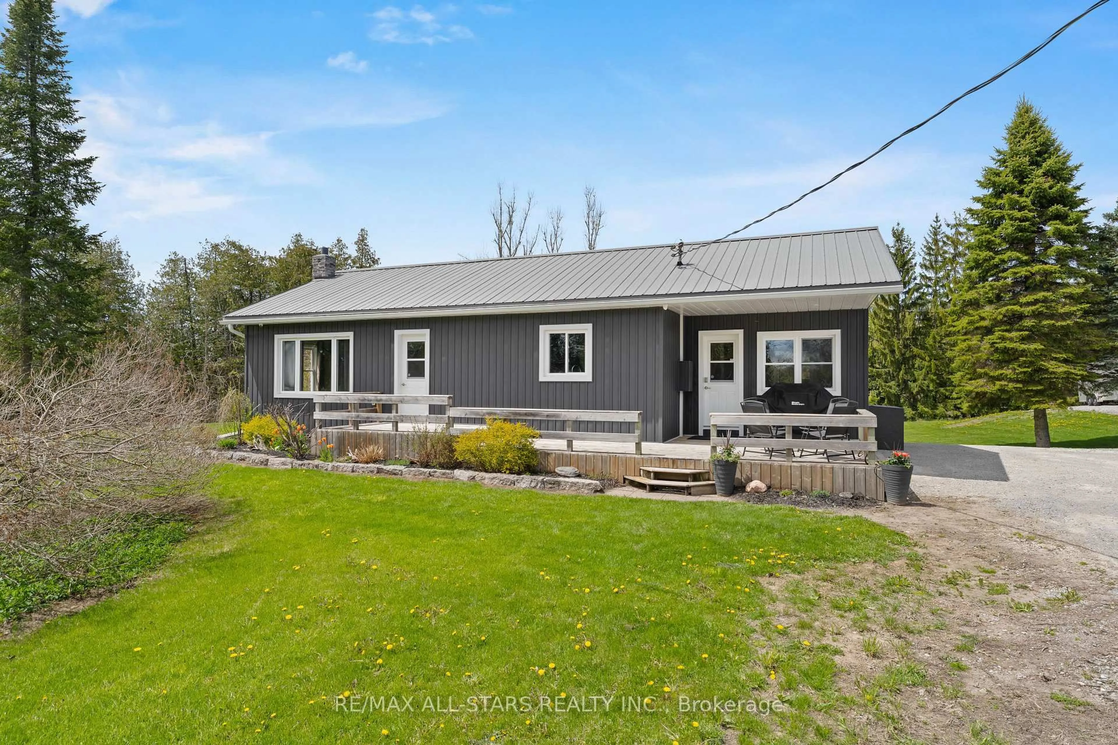 A pic from outside/outdoor area/front of a property/back of a property/a pic from drone, street for 255 County Rd 30, Kawartha Lakes Ontario K0M 1N0