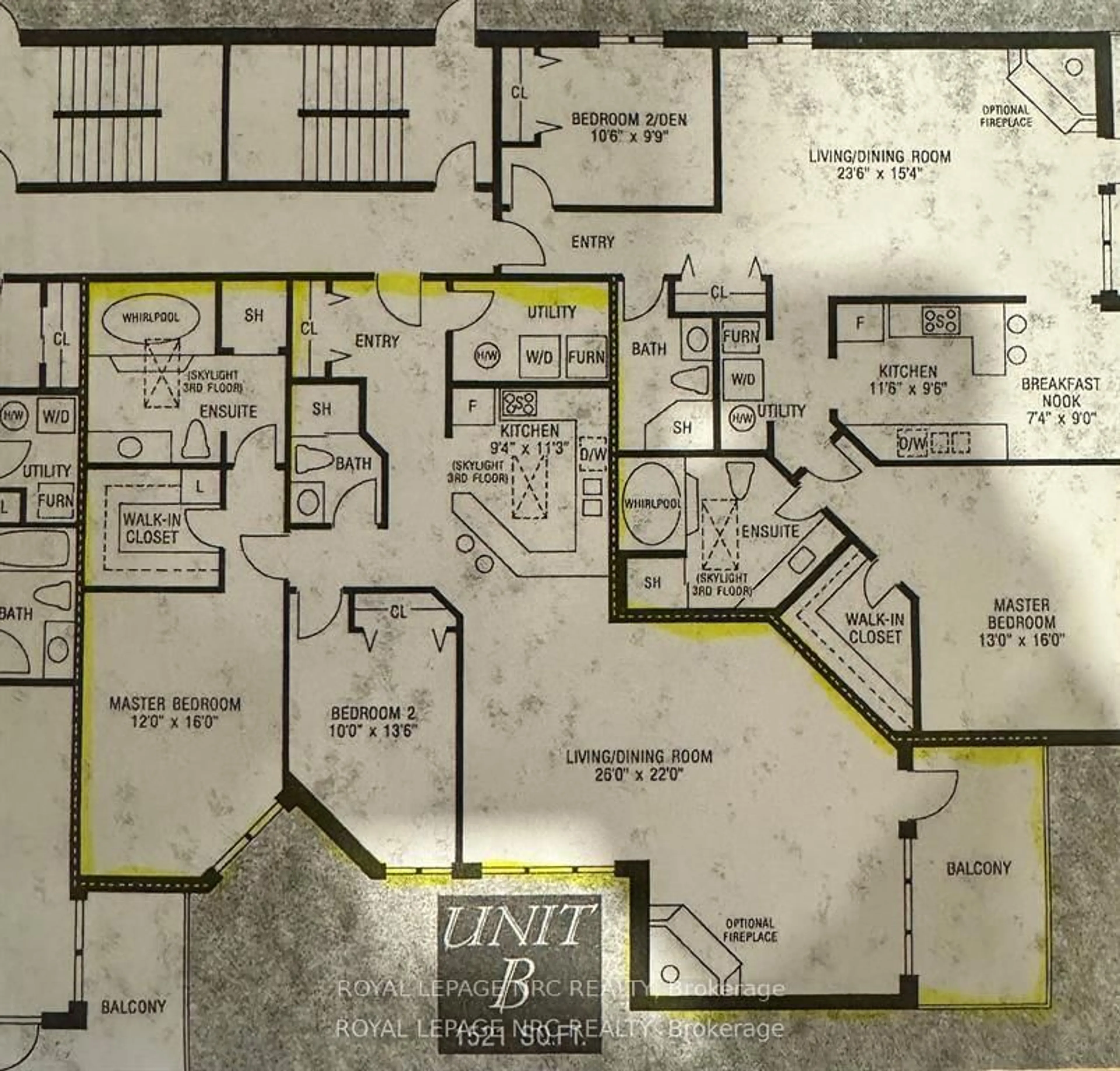 Floor plan for 55 Main St #302, St. Catharines Ontario L2N 4T8