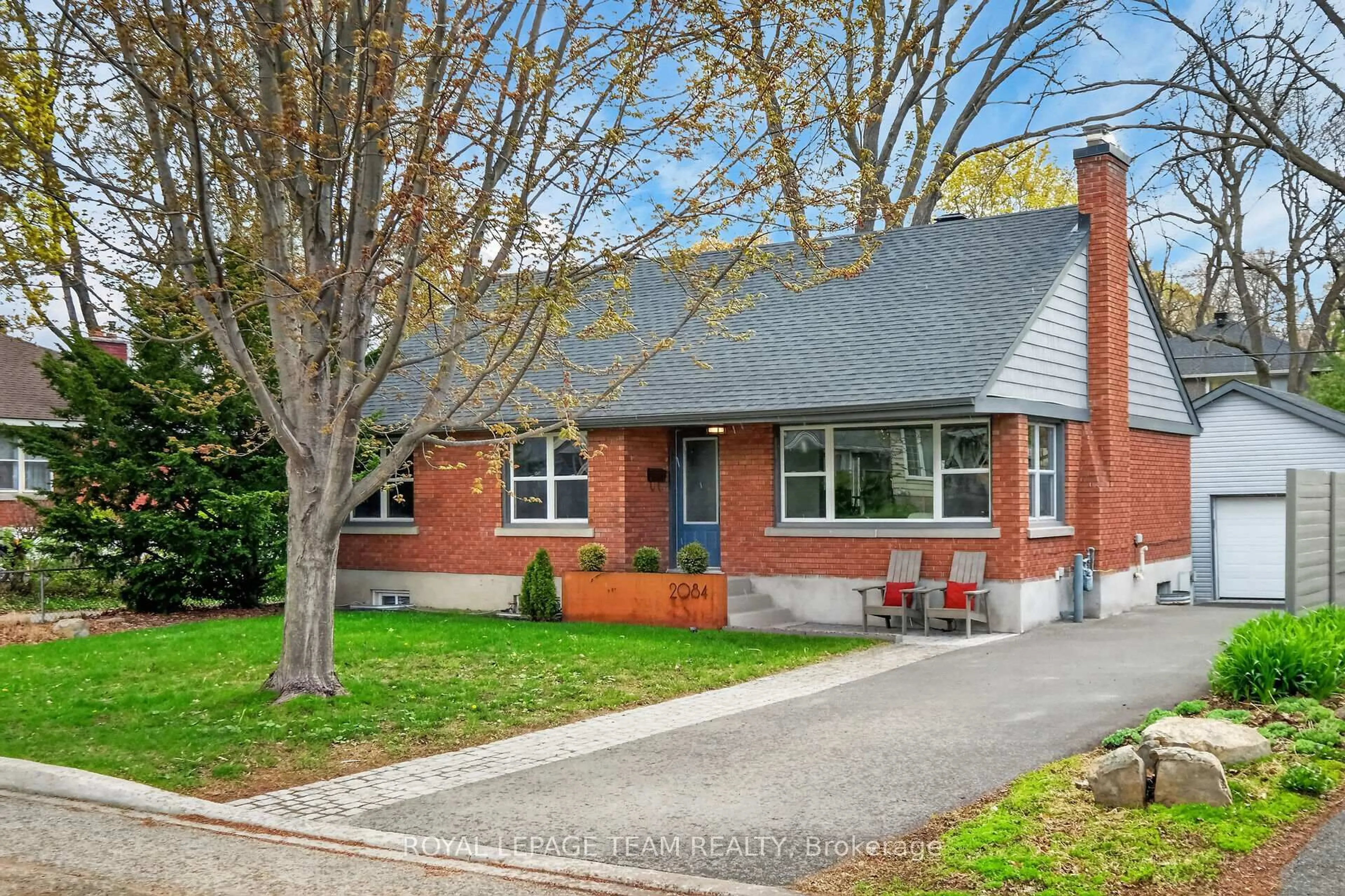 Home with brick exterior material, street for 2084 Honeywell Ave, Ottawa Ontario K2A 0P8