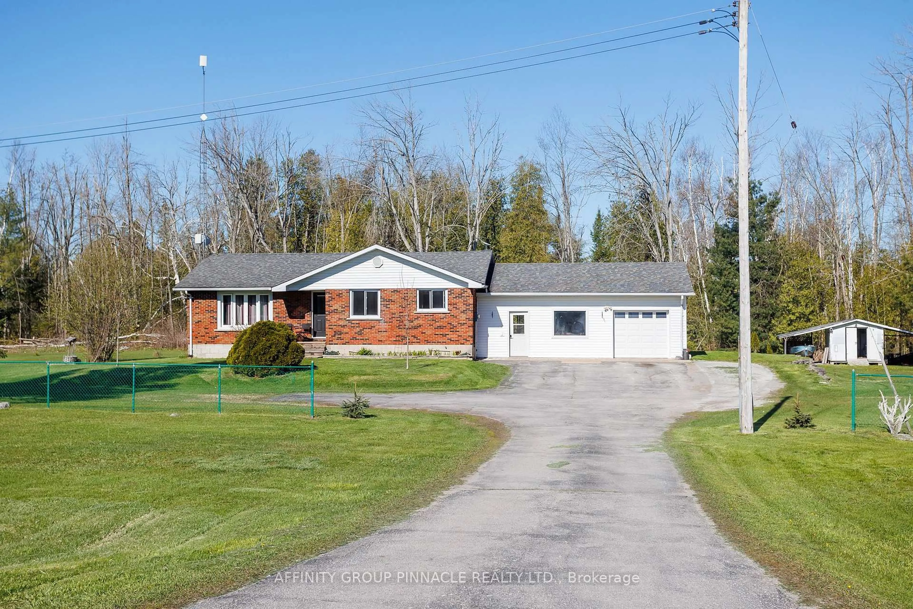 A pic from outside/outdoor area/front of a property/back of a property/a pic from drone, street for 6077 35 Highway, Kawartha Lakes Ontario K0M 1N0