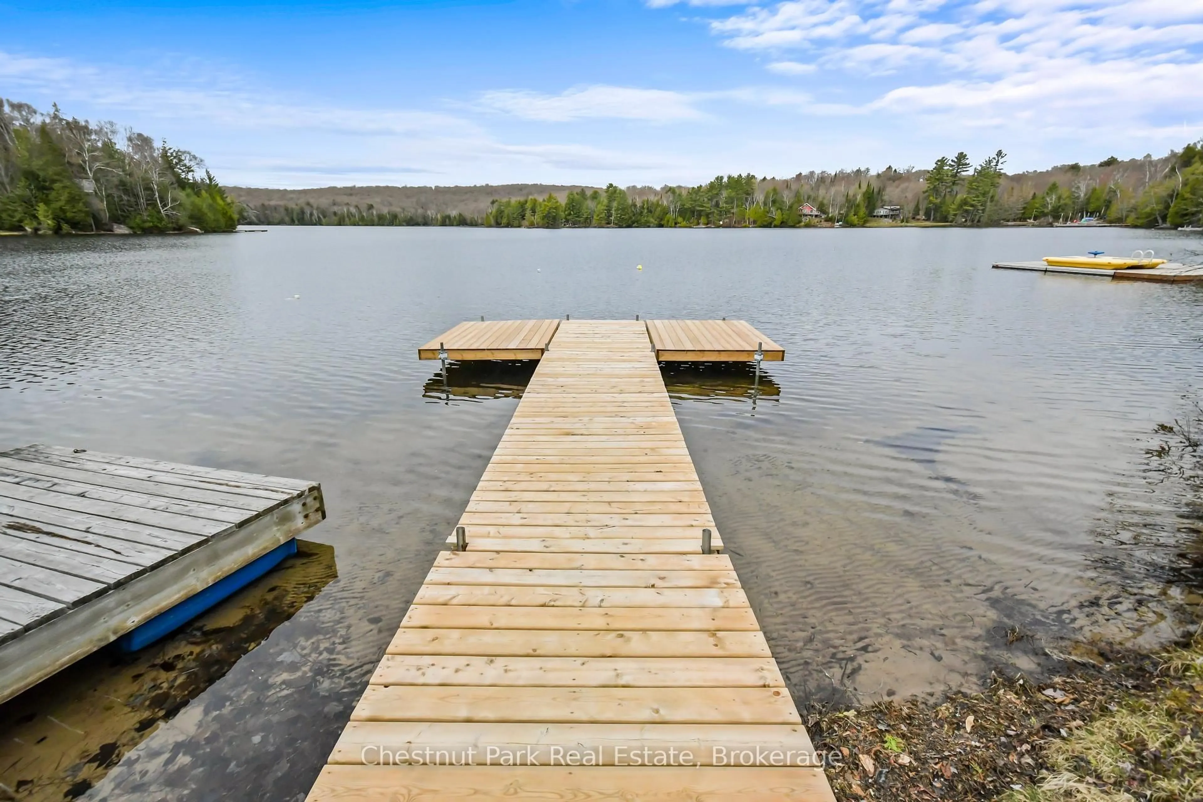 Patio, water/lake/river/ocean view for 761 Emsdale Lake Rd, Kearney Ontario P0A 1M0